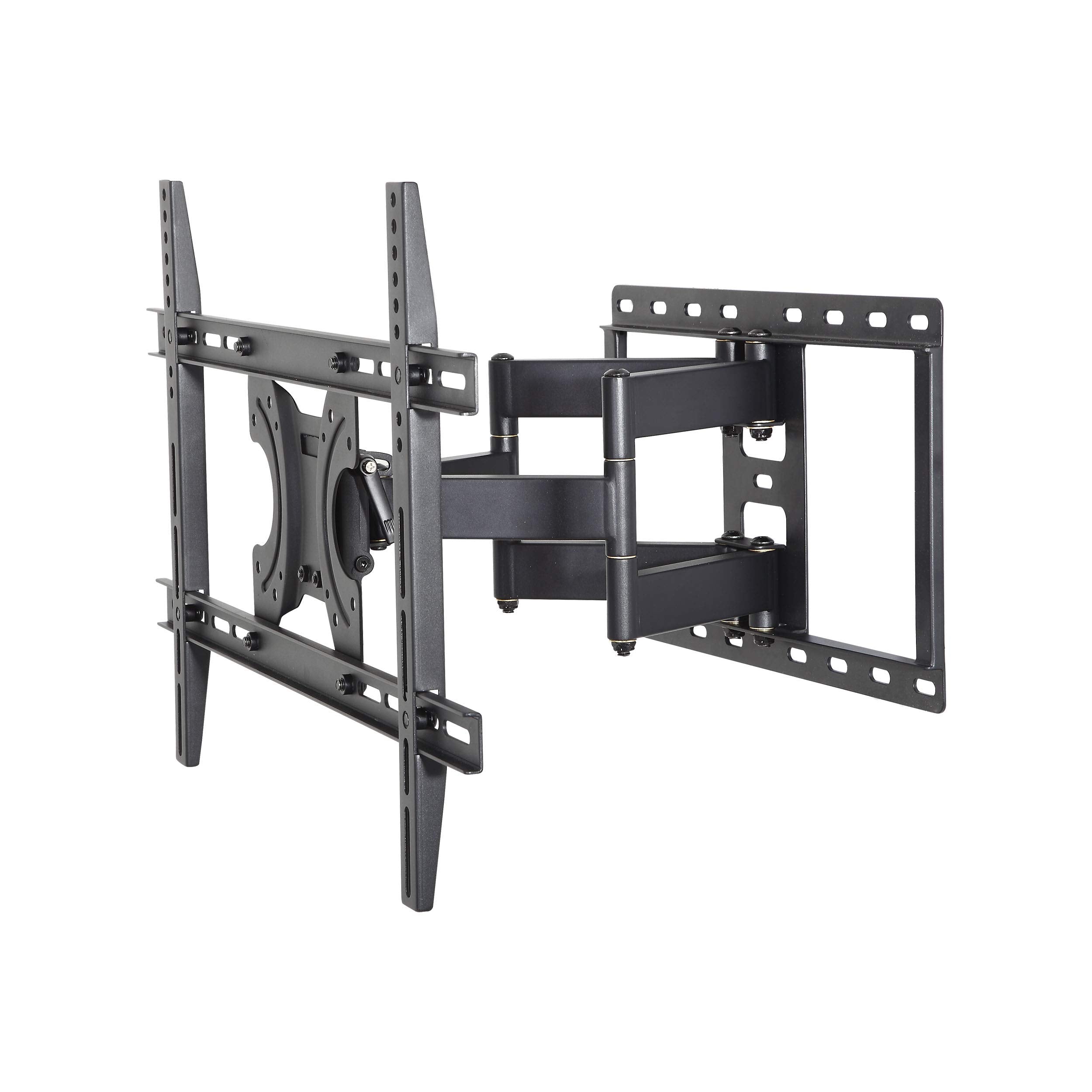 Atlantic Full Motion Tv Wall Mount - Dual Articulating Arm, Full Motion Design With 5 Degree Up And 15 Degree Down Tilt, 45 Degr