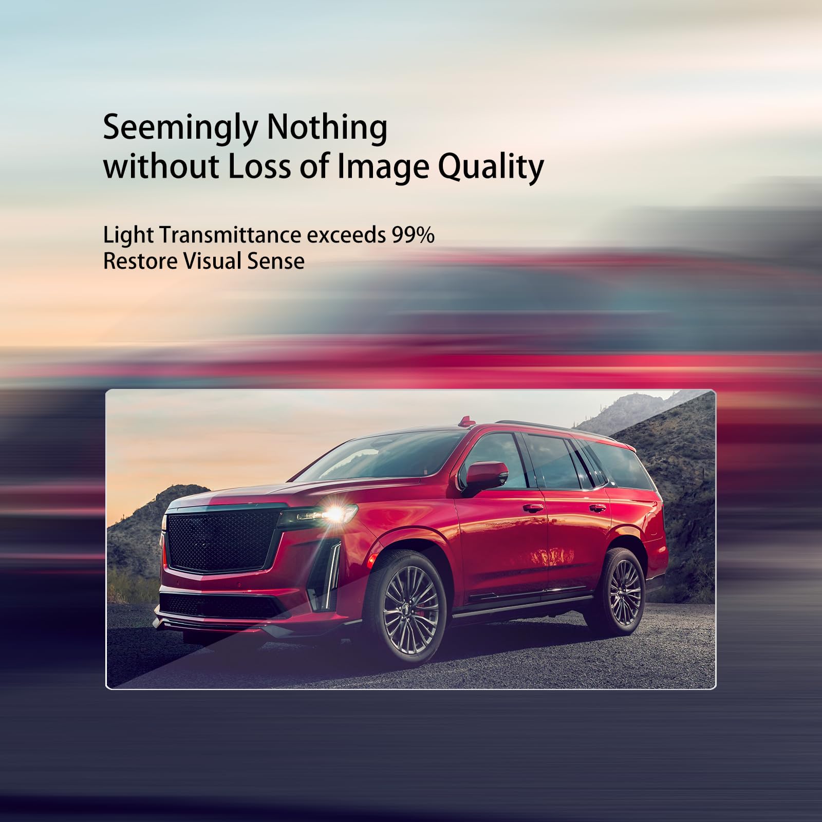 Xxciwp 2024 Tahoe Escalade Screen Protector For 2021 2024 Cadillac Escalade Chevy Tahoe Suburban & Gmc Yukon Dual 12.6Inch Rear