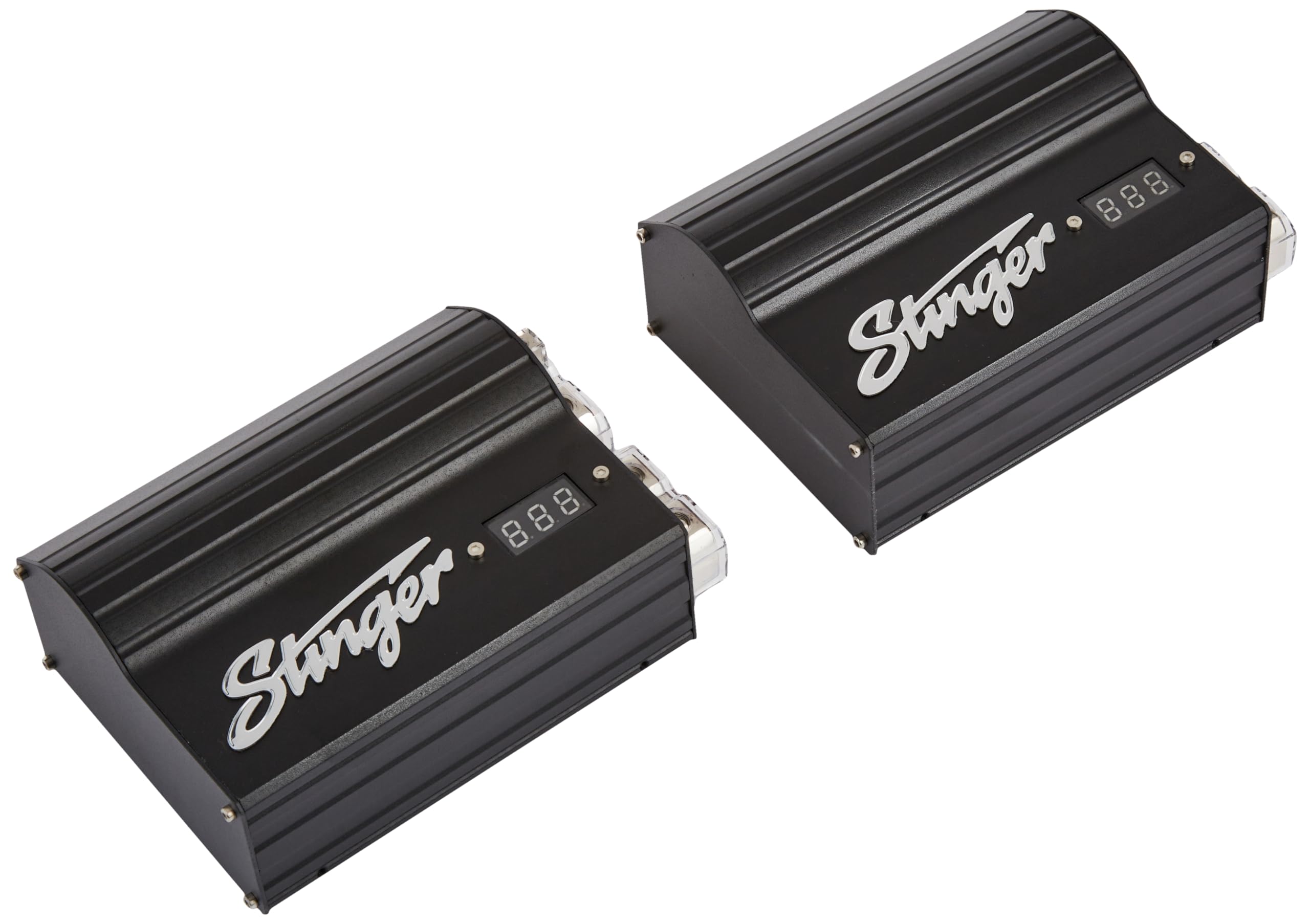 Stinger Spc505 Pro Hybrid 5 Farad Capacitor, Black