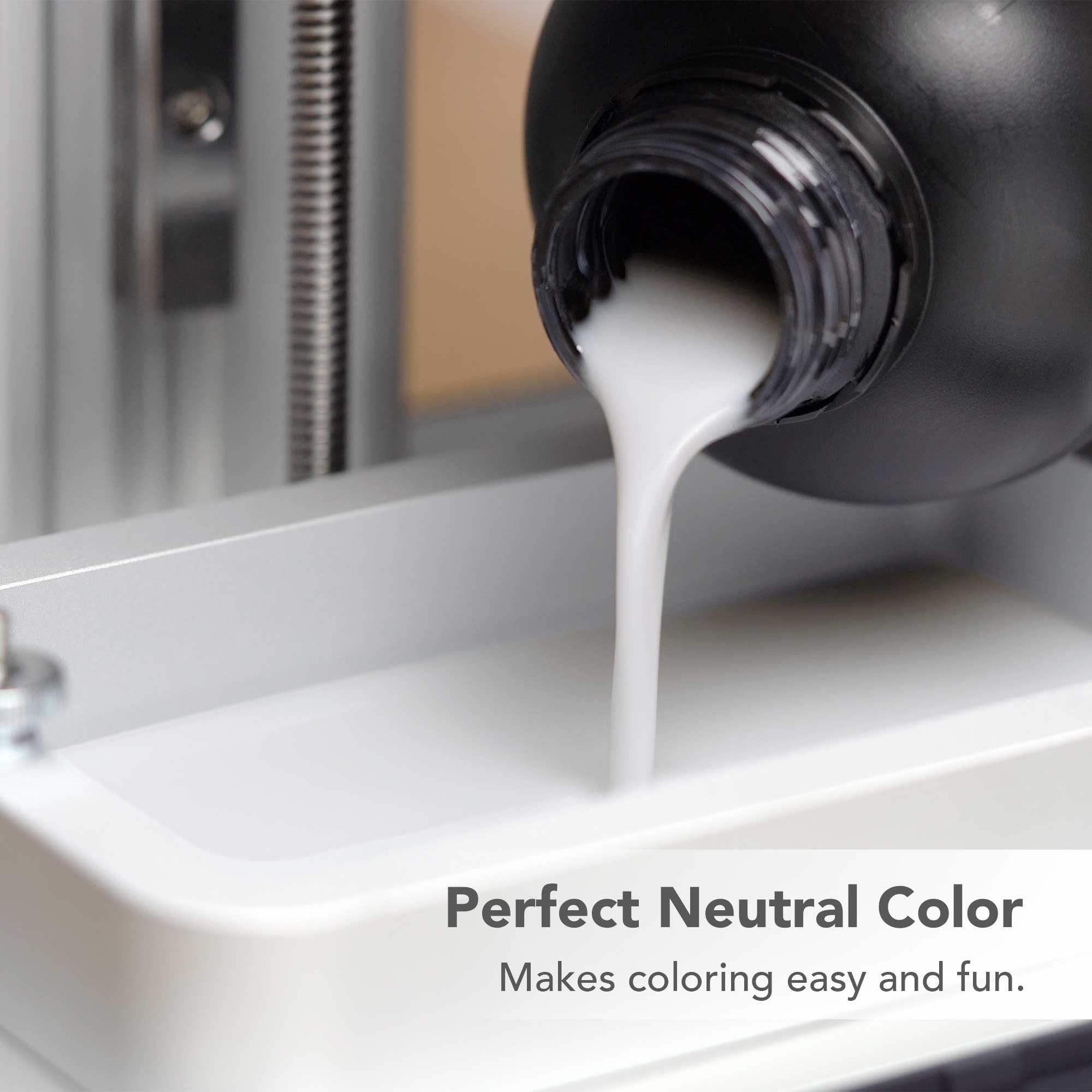 Phrozen Abs Like Creamy White 3D Printing Resin, 405Nm Dlp Lcd Uv Curing Photopolymer Resin For General Modeling And Prototyping