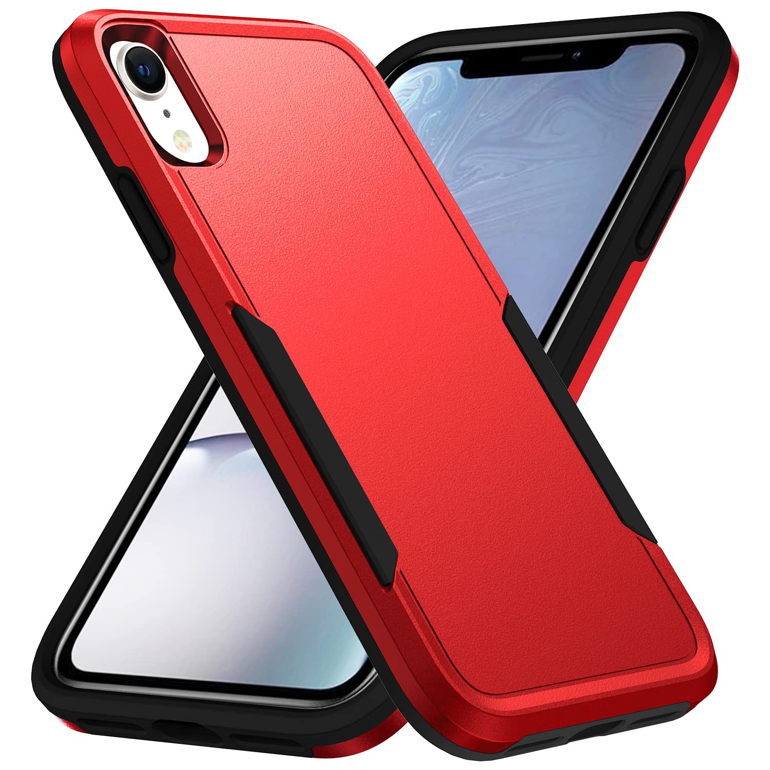 Hsefo Compatible With Iphone Xr Case, Heavy Duty Protection Shockproof Dropproof Dustproof Anti Scratch Phone Case Cover For Xr