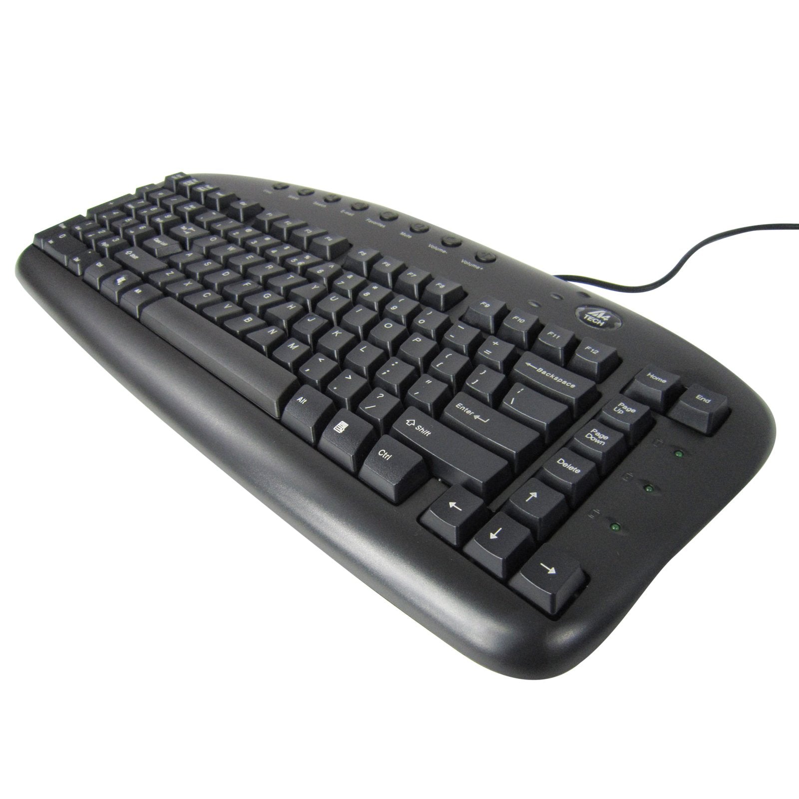 Ergonomic Left Handed Keyboard For Business/Accounting - 8 Multimedia Hotkeys - Eliminates Rsi And Carpal Tunnel - Patented Natu