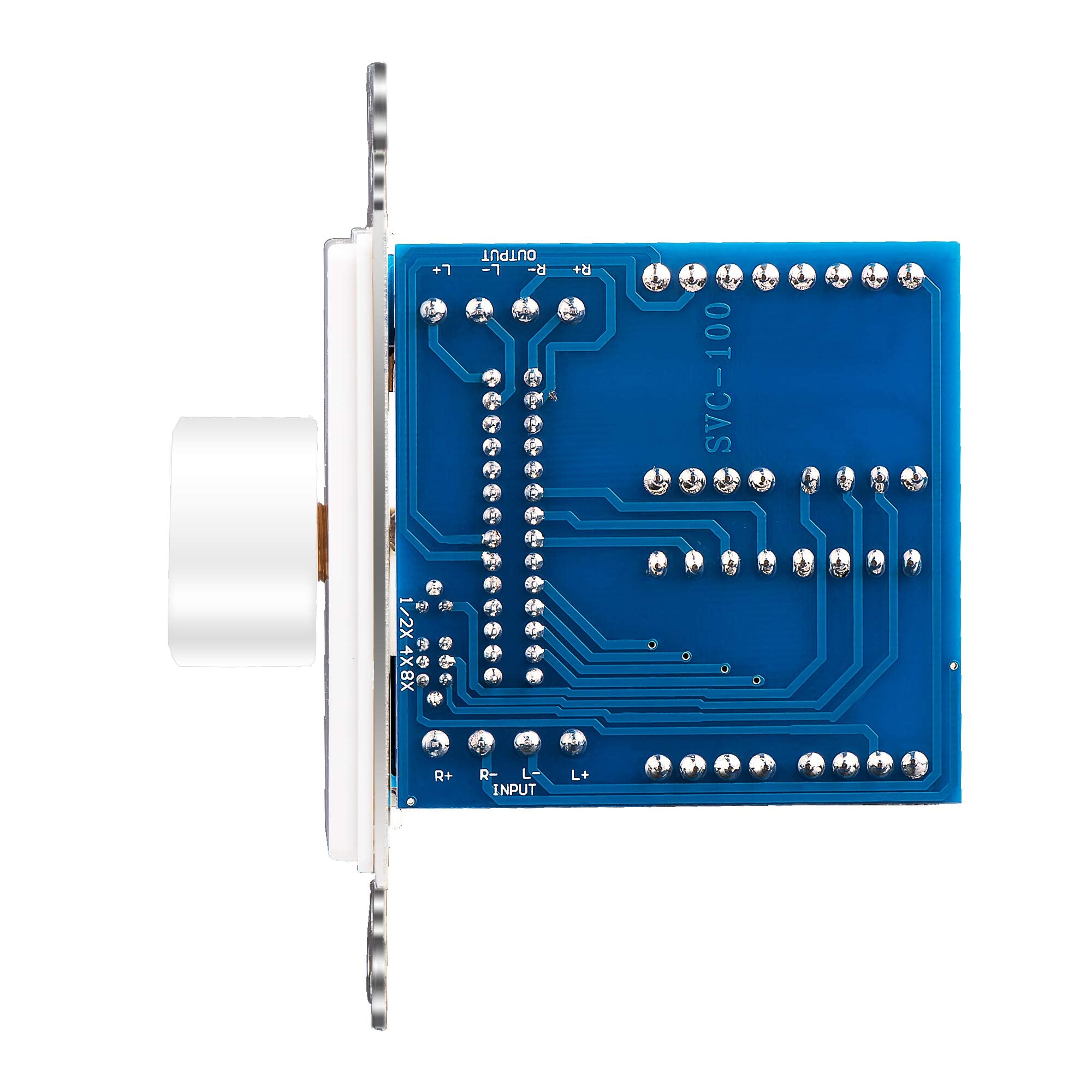 Osd 300W In Wall Volume Control Impedance Matching For Home Speakers, Rotary Knob White Svc300