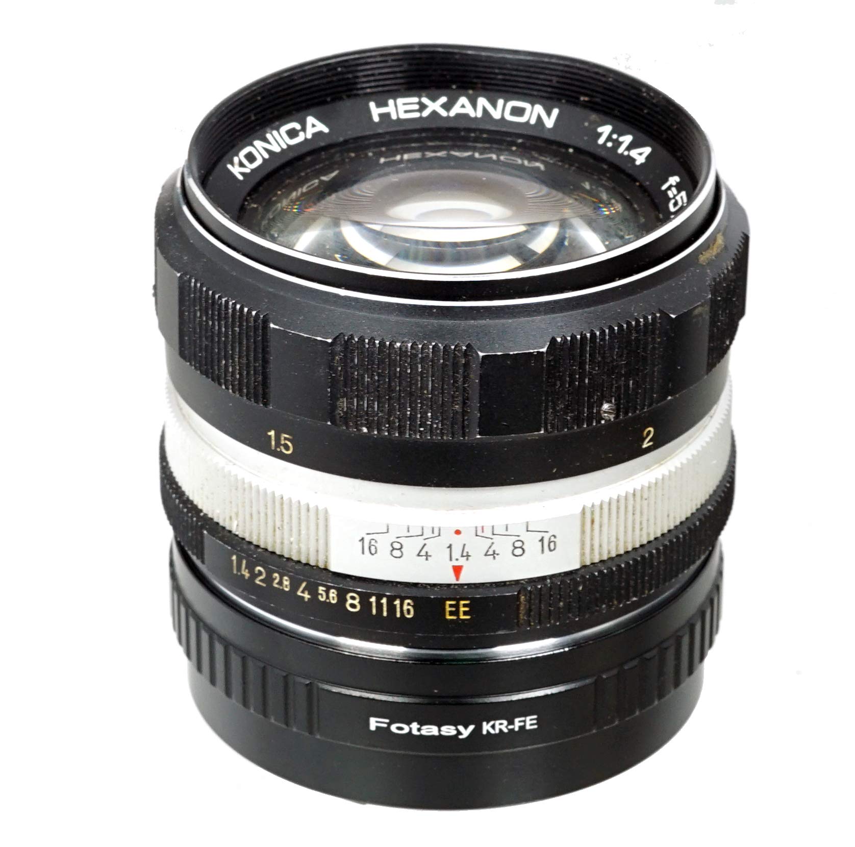 Fotasy Konica Ar Lens To E Mount Adapter, Ar Emount Converter, Konica Ar Fe Adapter, Compatible With Sony A7 A7R A7S Ii Iii Iv A