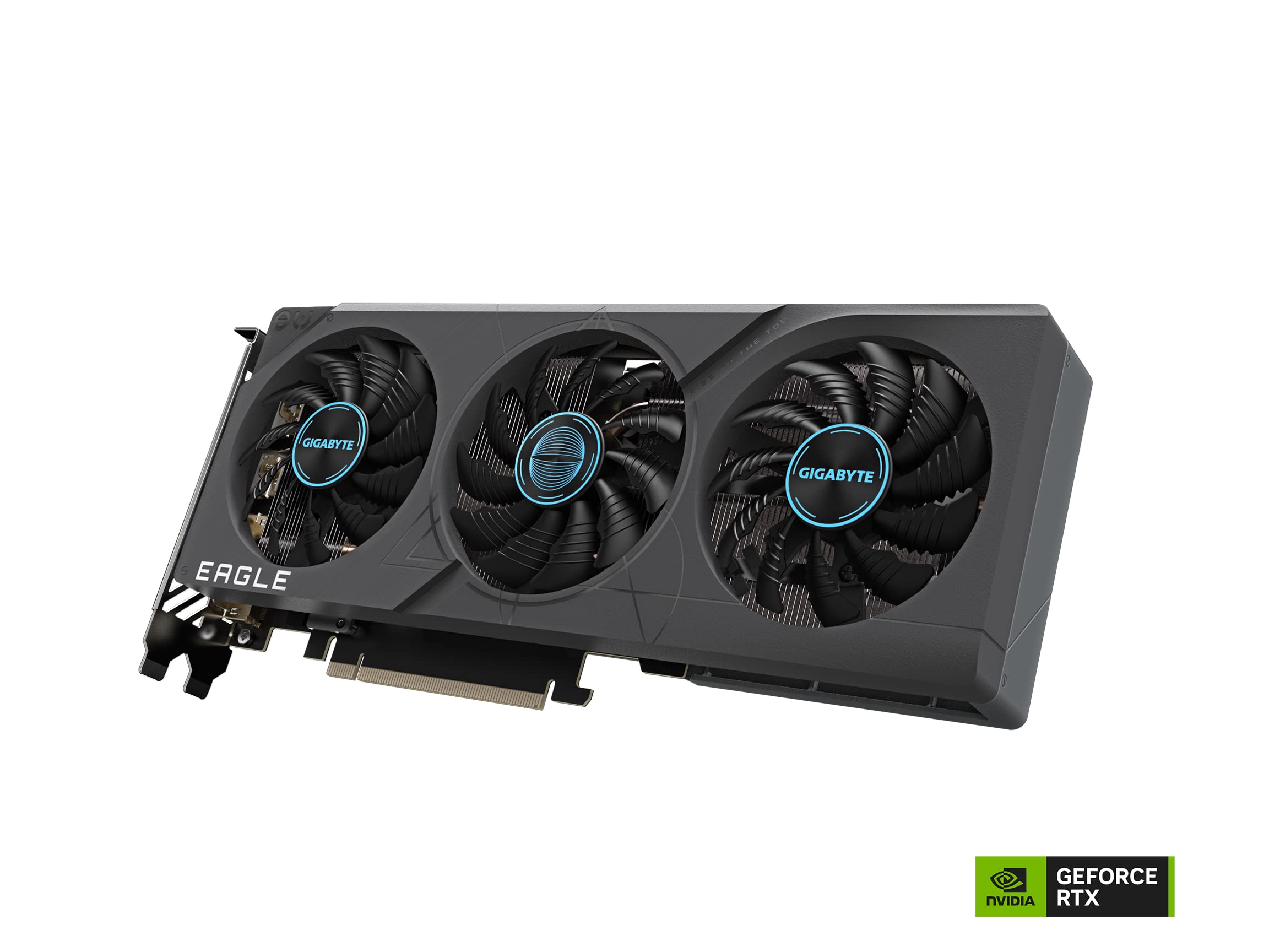 Gigabyte Geforce Rtx 4060 Ti Eagle Oc 8G Graphics Card, 3X Windforce Fans, 8Gb 128-Bit Gddr6, Gv-N406Teagle Oc-8Gd Video Card
