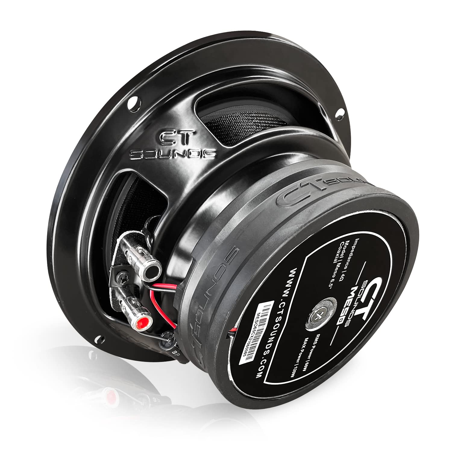 Ct Sounds Meso 6.5    300 Watt 2 Way Premium Coaxial Car Speakers, Pair