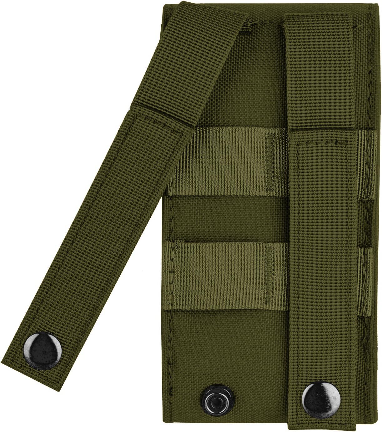 Urvoix Army Camo Molle Bag For Mobile Phone Belt Pouch Holster Cover Case Size L, Green