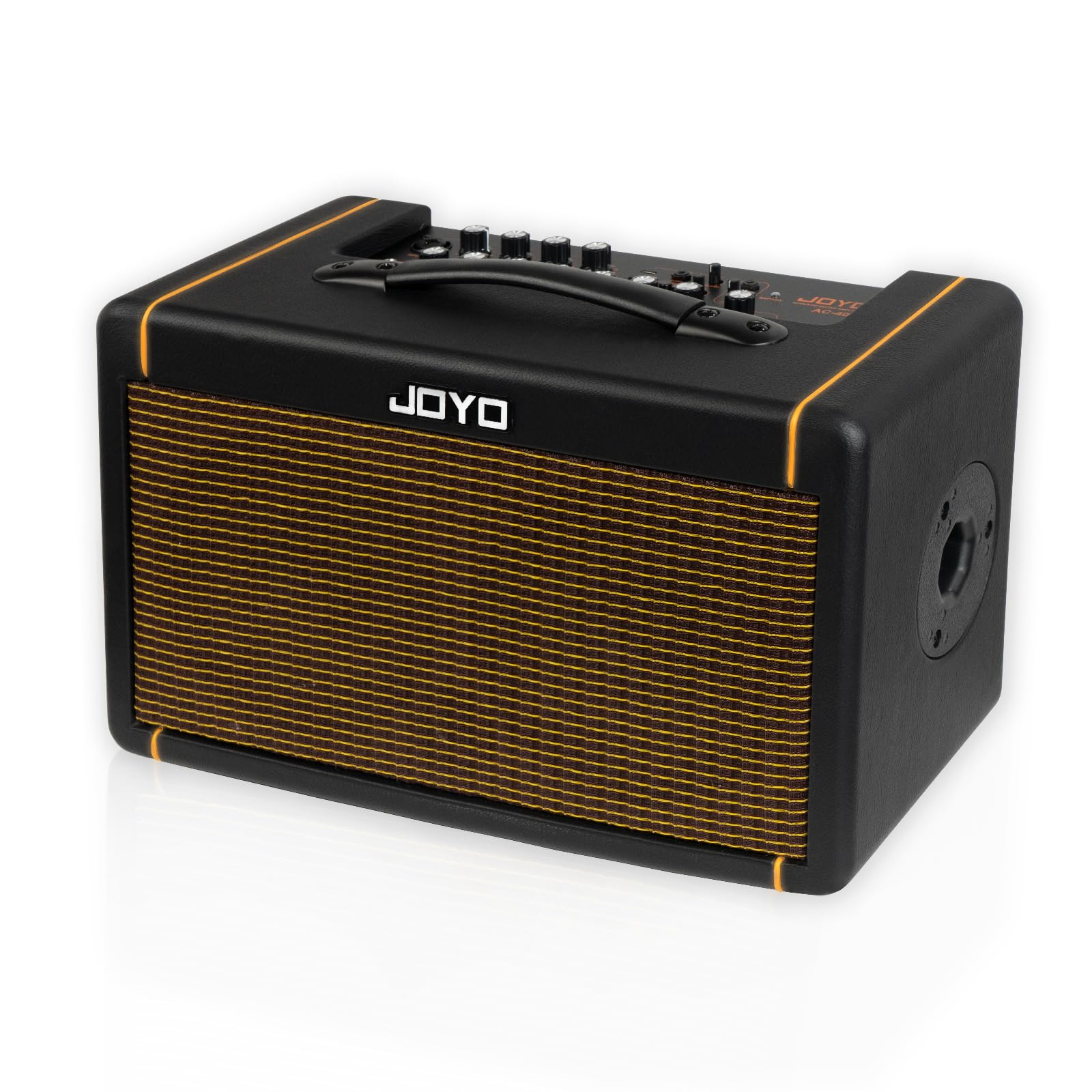 JOYO 40W Guitar Amp for Acoustic Guitar Built-in Bluetooth and Battery with Reverb Chorus Delay Effect for Outdoors and livehous