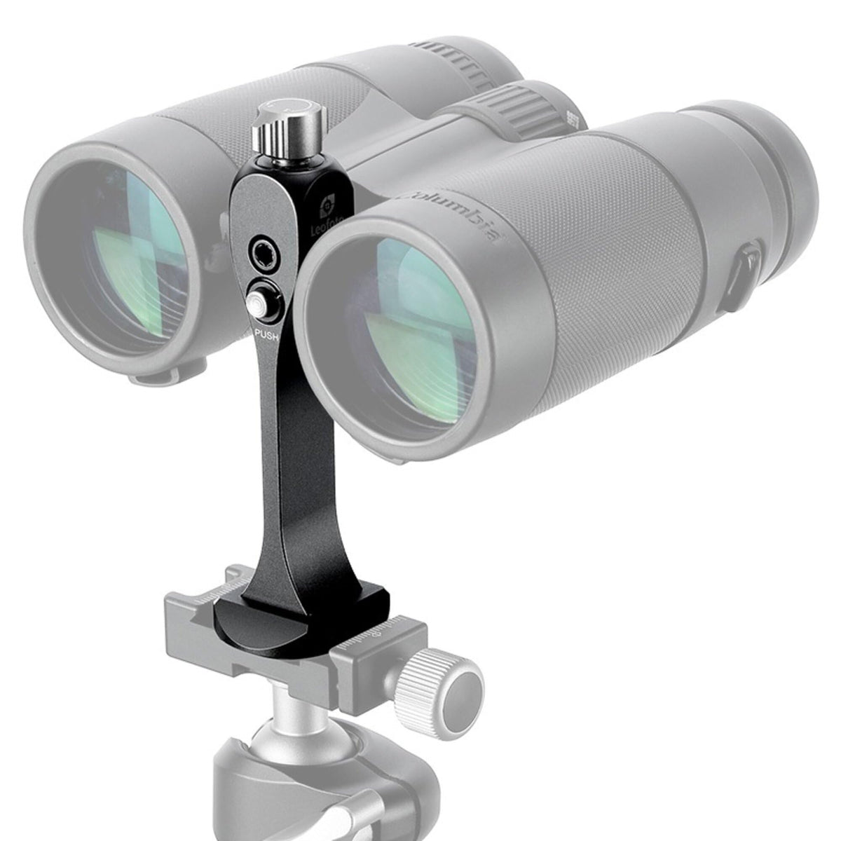 Leofoto Bc 03 Binocular Adapter, Universal Binocular Stud, Safety Lock, 1/4'' Mounting Thread, Arca Compatible