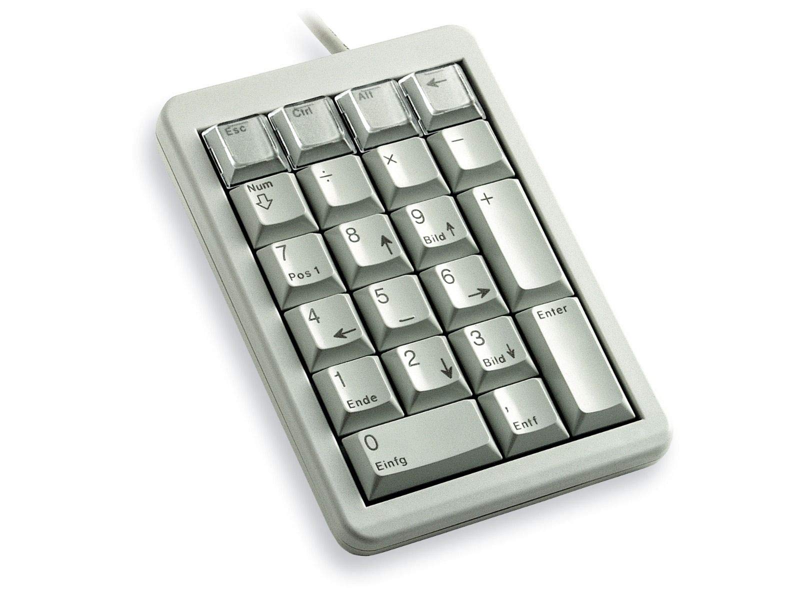 Cherry Ultraslim Programmable Keypad, Light Gray   26 Keys (G84 4700Lucus 0)