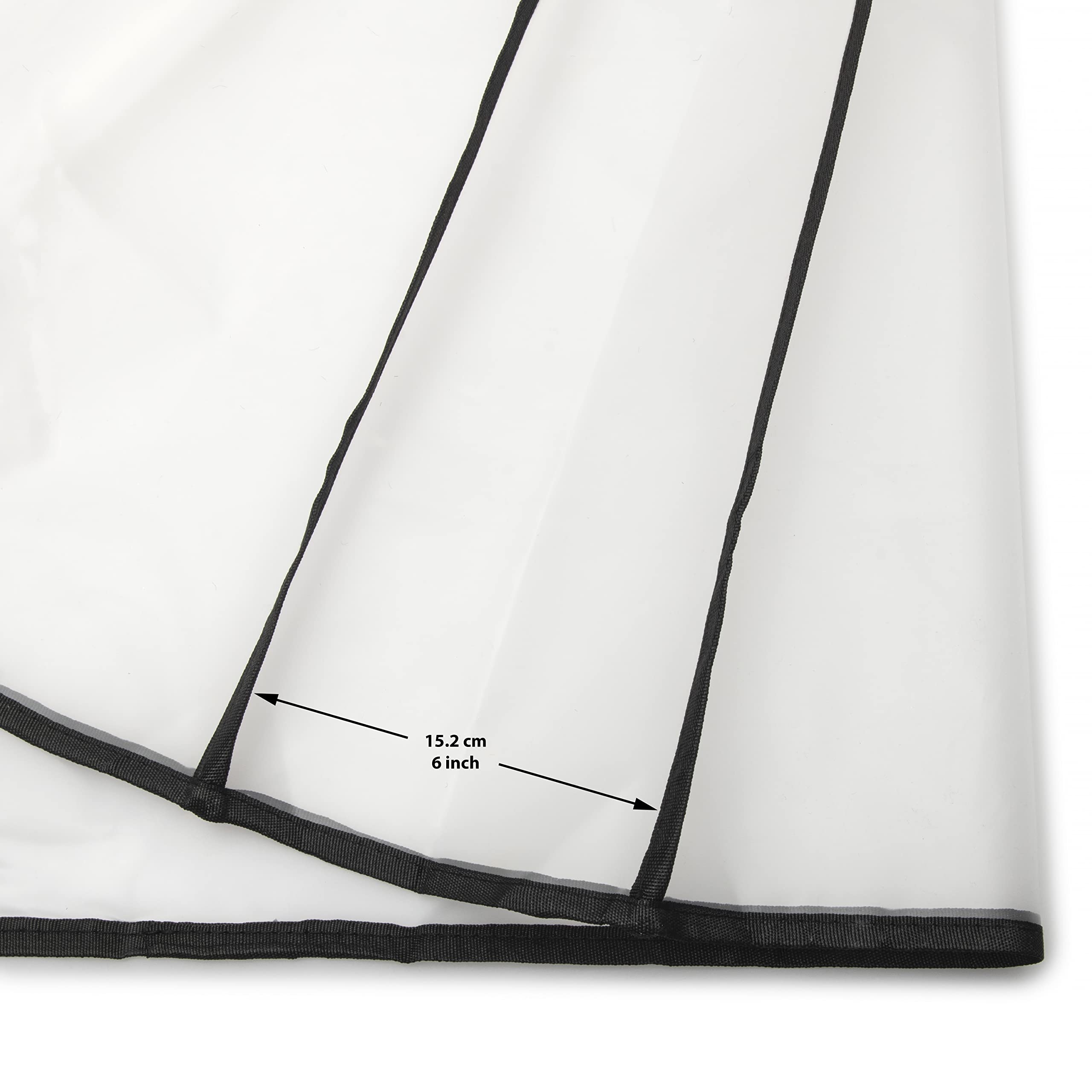 Topnix Guitar Dust Cover   47 Inch Clear Protector   With Pouch, Cleaning Cloth And Pick Holder