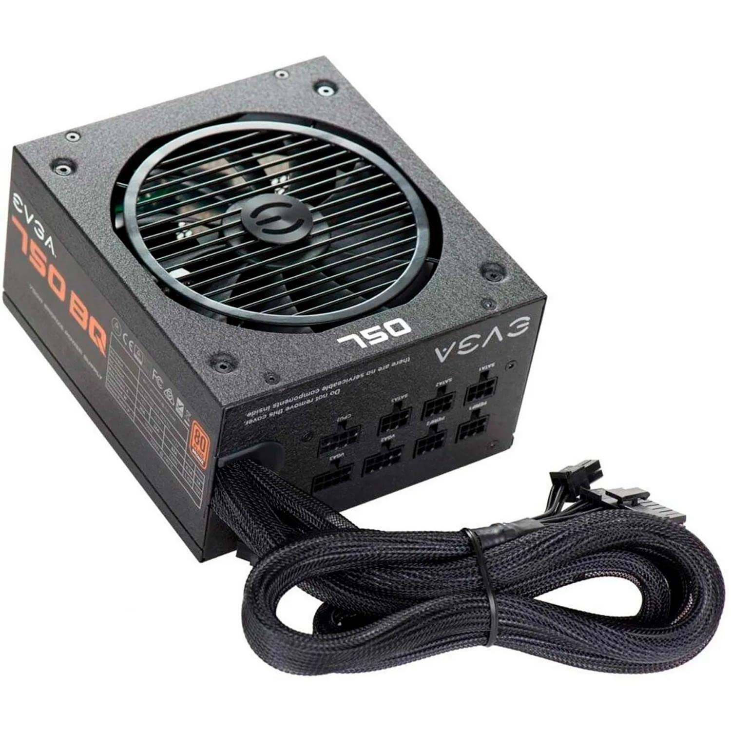 Evga 750 Bq, 80+ Bronze 750W, Semi Modular, 5 Year Warranty, Includes Free Power On Self Tester, Power Supply 110 Bq 0750 V1