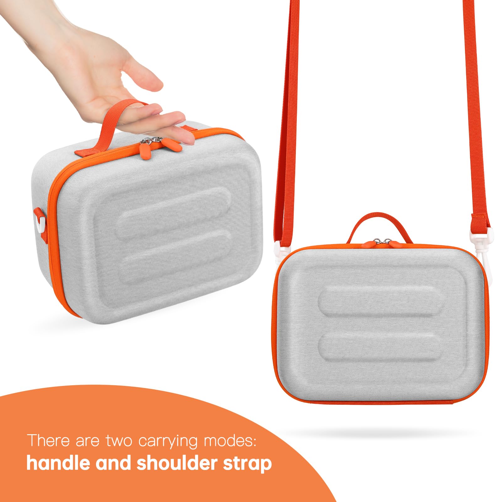 Jaffzora Hard Case Compatible With Yoto Player 3Rd Generation & Headphone, Travel Storage Case For Children Bluetooth Audio Spea