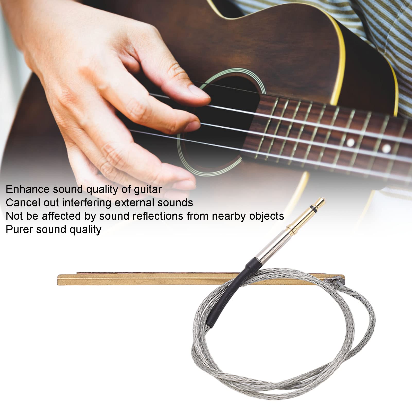 Pickup, High Sensitivity Without Noise Acoustic Guitar Pickup For Acoustic Guitar