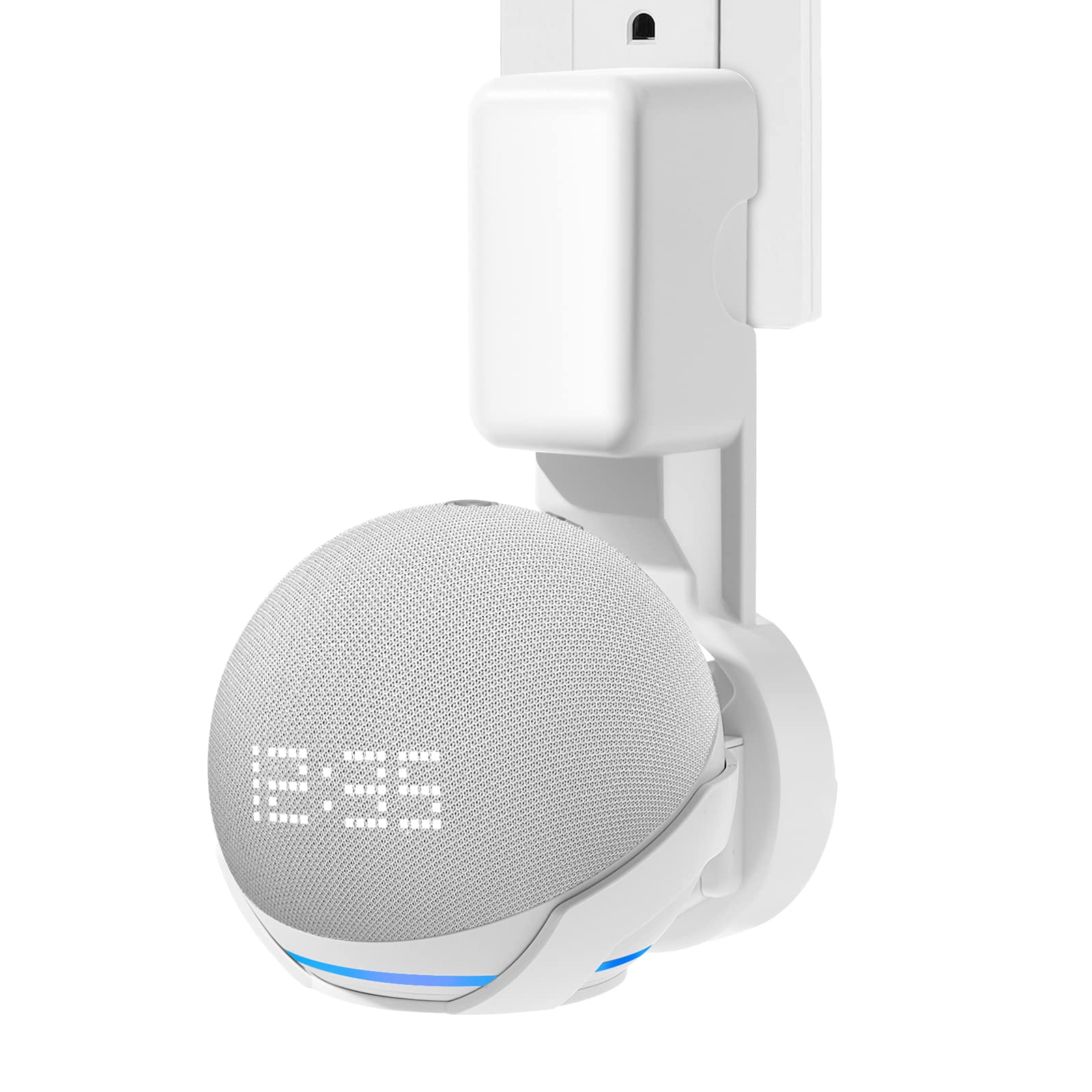 Fuqintop Wall Mount Holder For Echo Dot 5Th Generation(2022 Release), Outlet Hanger For Echo Dot 5Th & 4Th Gen, Space Saving Dot