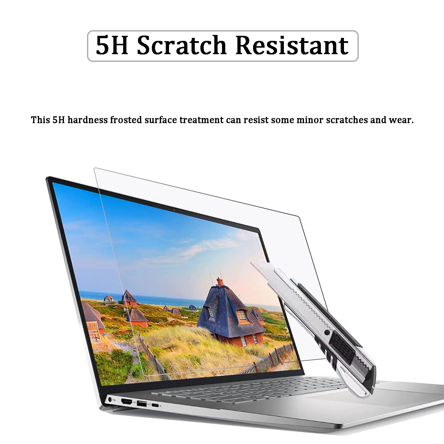 Yinoveen 2 Pack Matte Anti Glare Screen Protector For Macbook Air 13.6 Inch (M3/M2,A3113/A2681,2024/2022) Laptop, Eye Protection