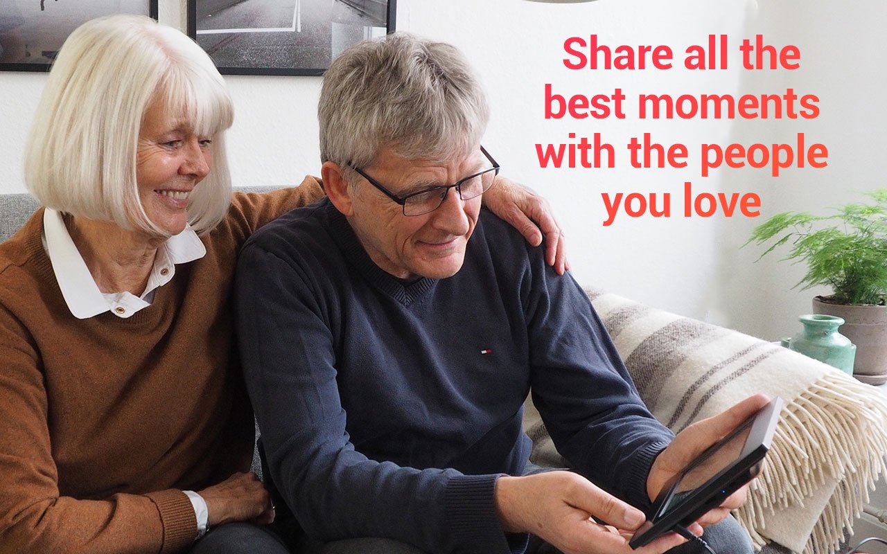 Feelcare 10 Inch Wifi Digital Picture Frame   Electronic, Wall Mountable Smart Frames,Frameo App   Send Photos & Videos From Any