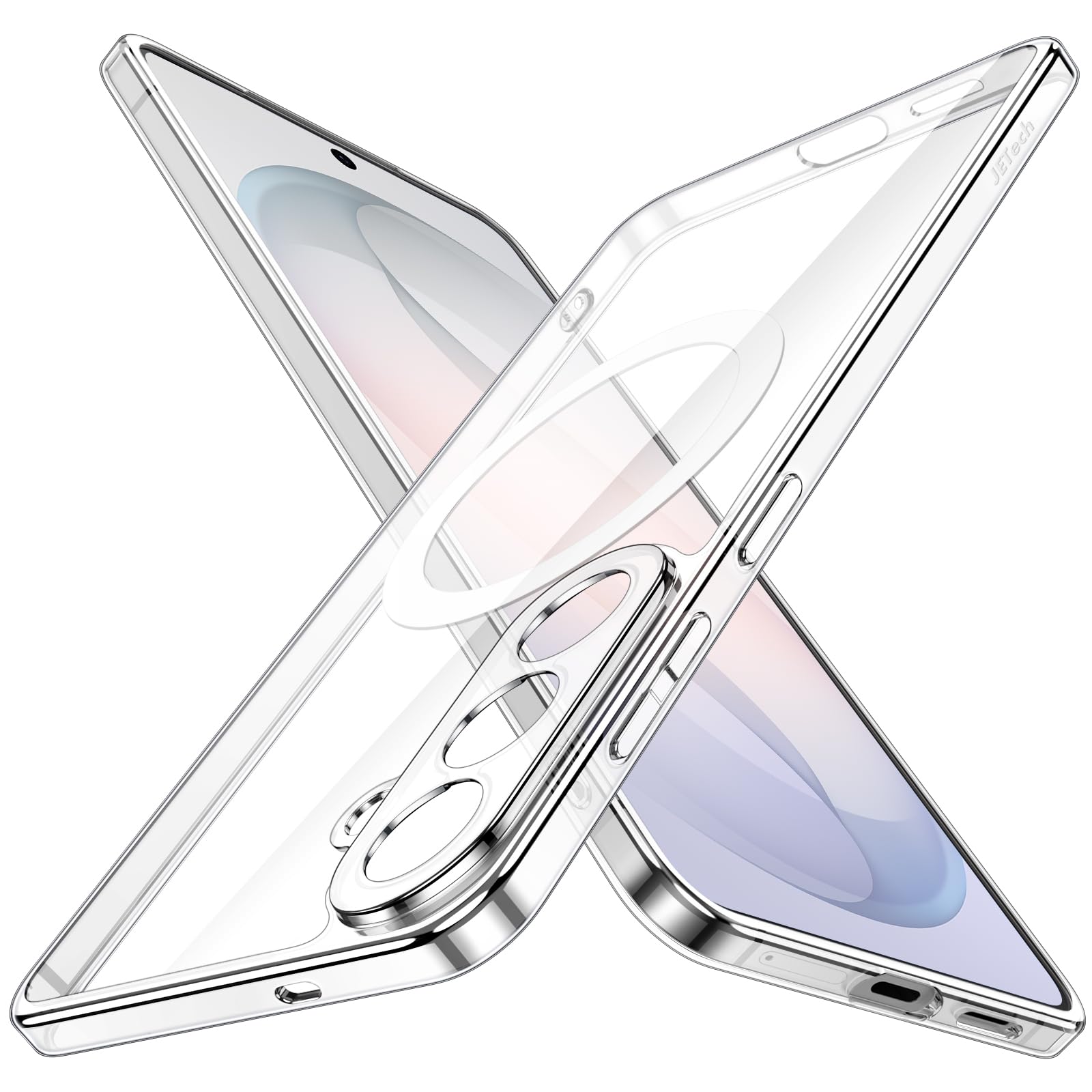 JETech Magnetic Slim Case for Samsung Galaxy S26, Compatible with MagSafe, Camera Lens Full Protection, Ultra-Thin Lightweight C