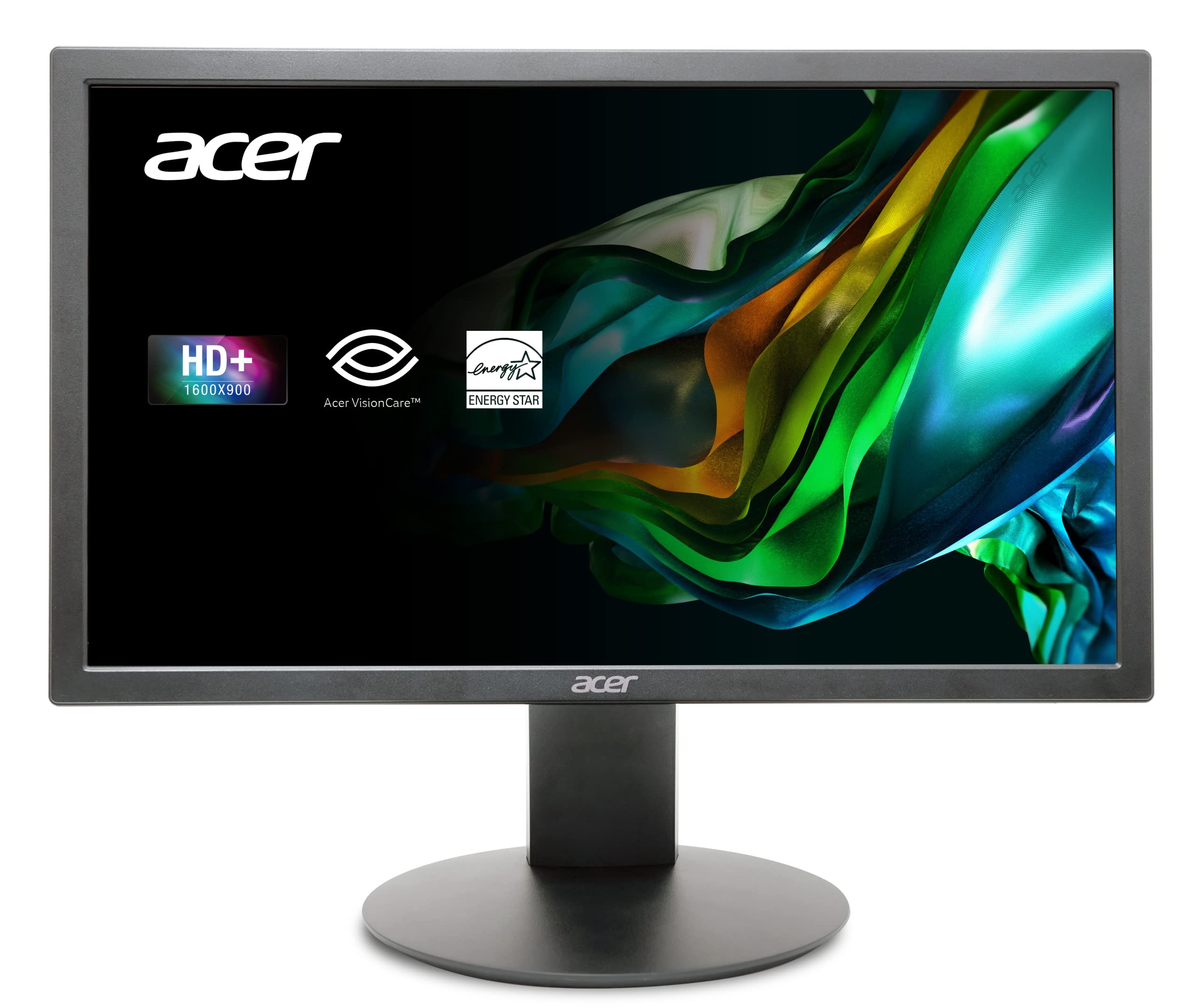 Acer K202Q bi 19.5inch Professional HD+ (1600 x 900) Monitor, 75Hz Refresh Rate, VESA Mountable, VisionCare Technologies, BlueL