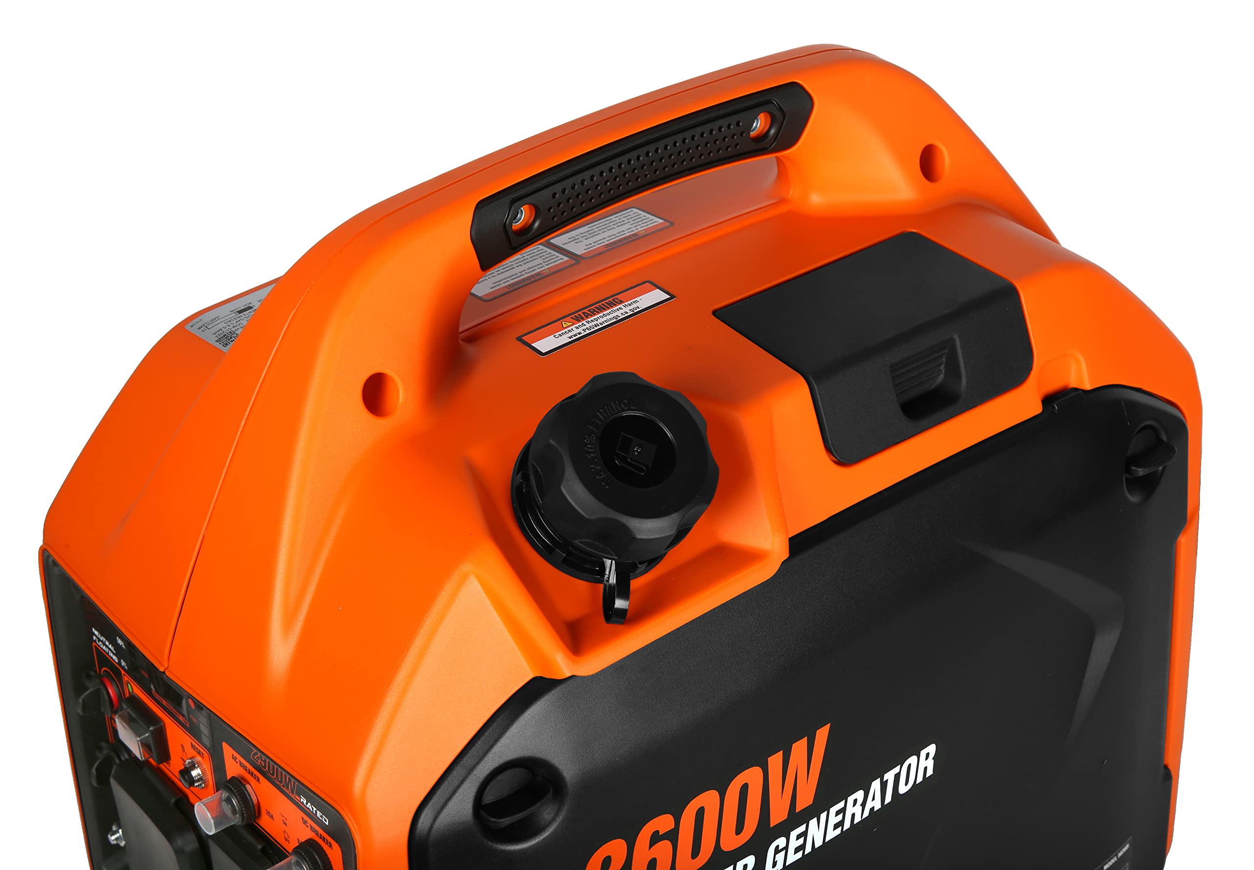 Wen 56360Ix Super Quiet 3600 Watt Portable Inverter Generator With Fuel Shut Off And Co Sensor