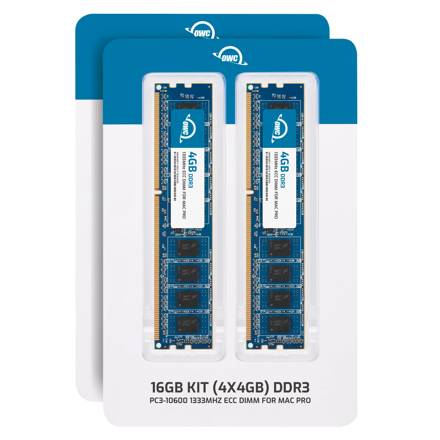 Owc 16Gb (4X4Gb) Ddr3 Ecc Cl9 Pc3-10600 1333Mhz Sdram Memory Upgrade Module Compatible With 2009 2010 2012 Mac Pro Nehalem & Wes