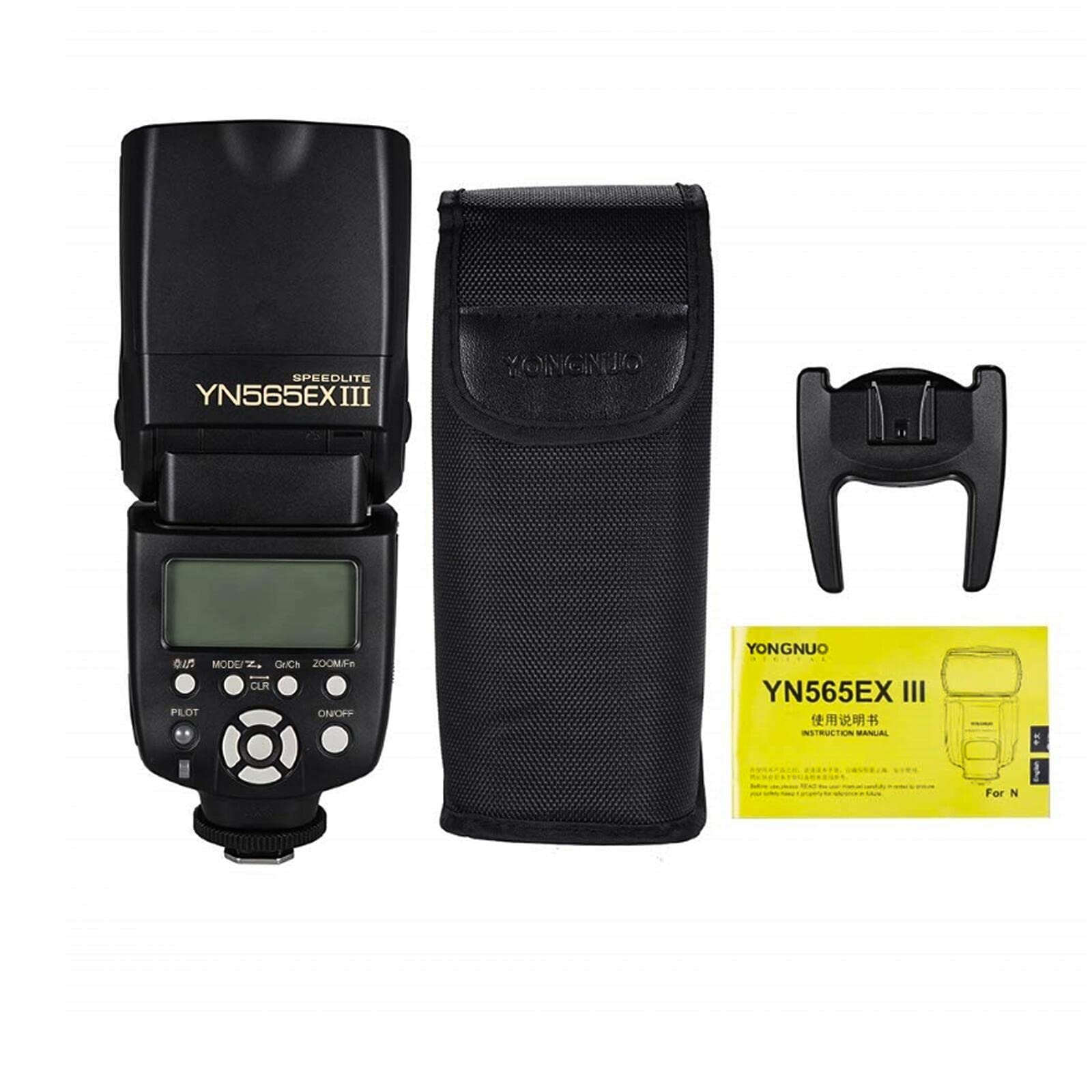 Yongnuo Yn565Ex Iii N Flash Speedlite, Wireless Slave Ttl Manual And Multi Mode Hss, Compatible With D7500 D7200 D7100 D7000 D56