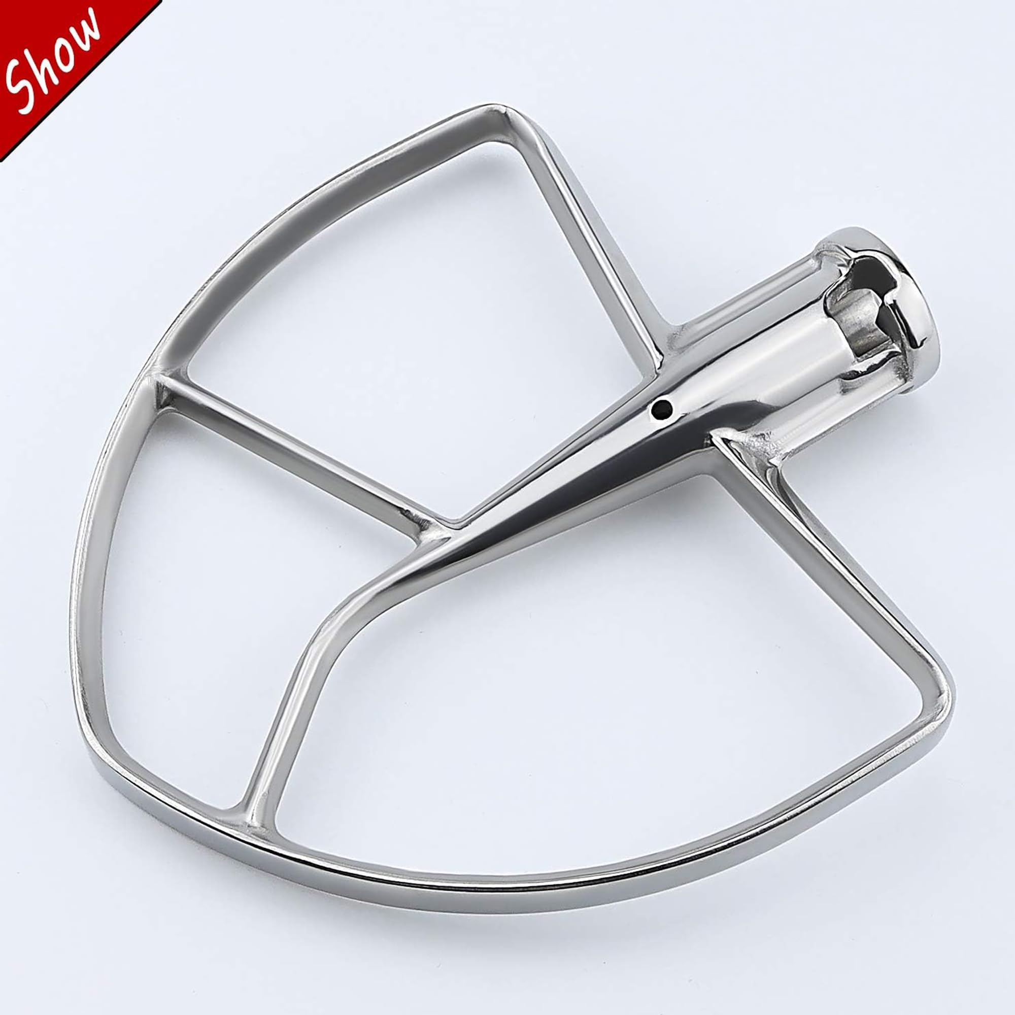 Prime&Swift 7&8 Quart Flat Beater Stainless Steel Mixing Head W10376294 Nsf Certified Fit For Stand Mixer