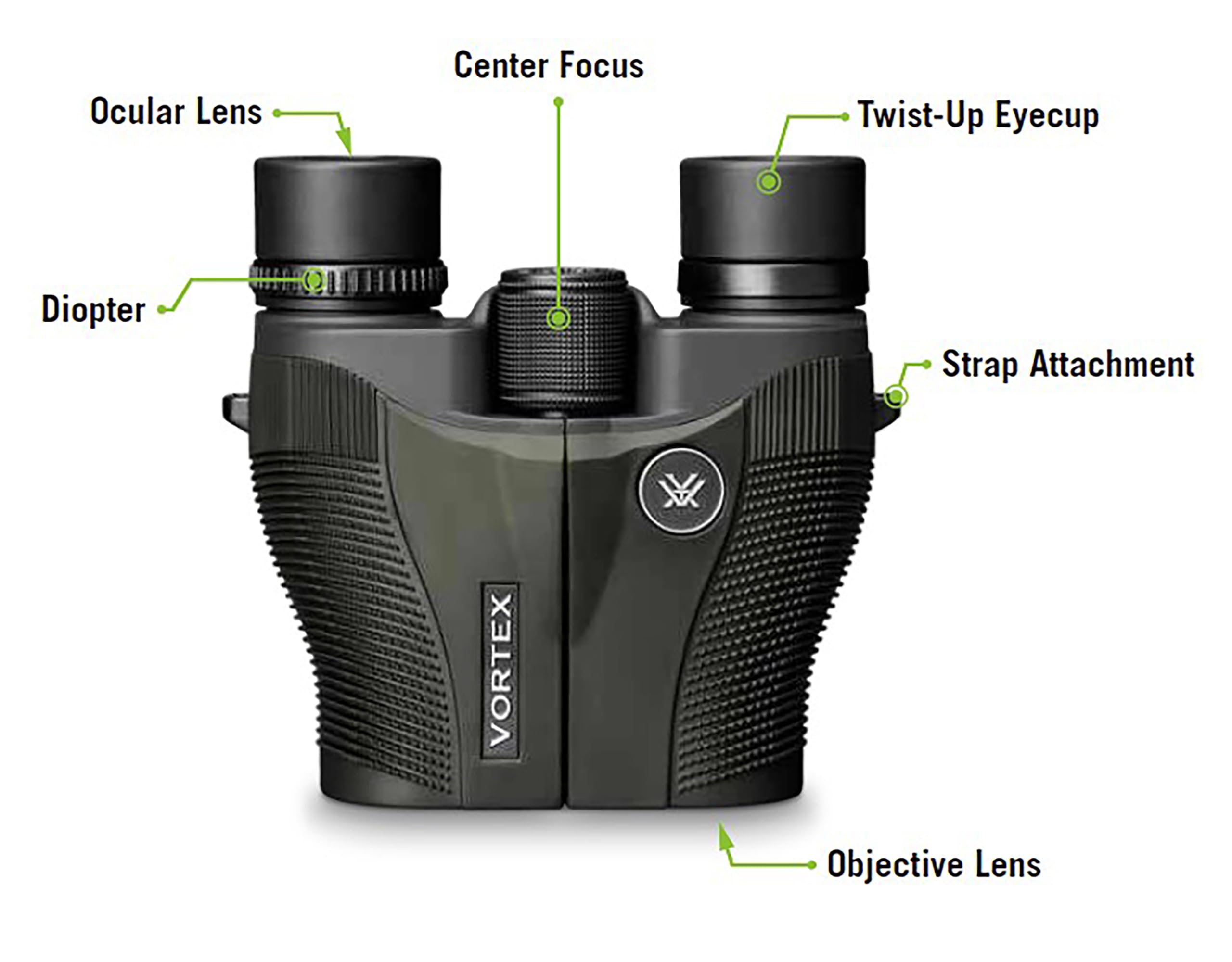 Vortex Optics Vanquish Reverse Porro Prism Binoculars 10X26