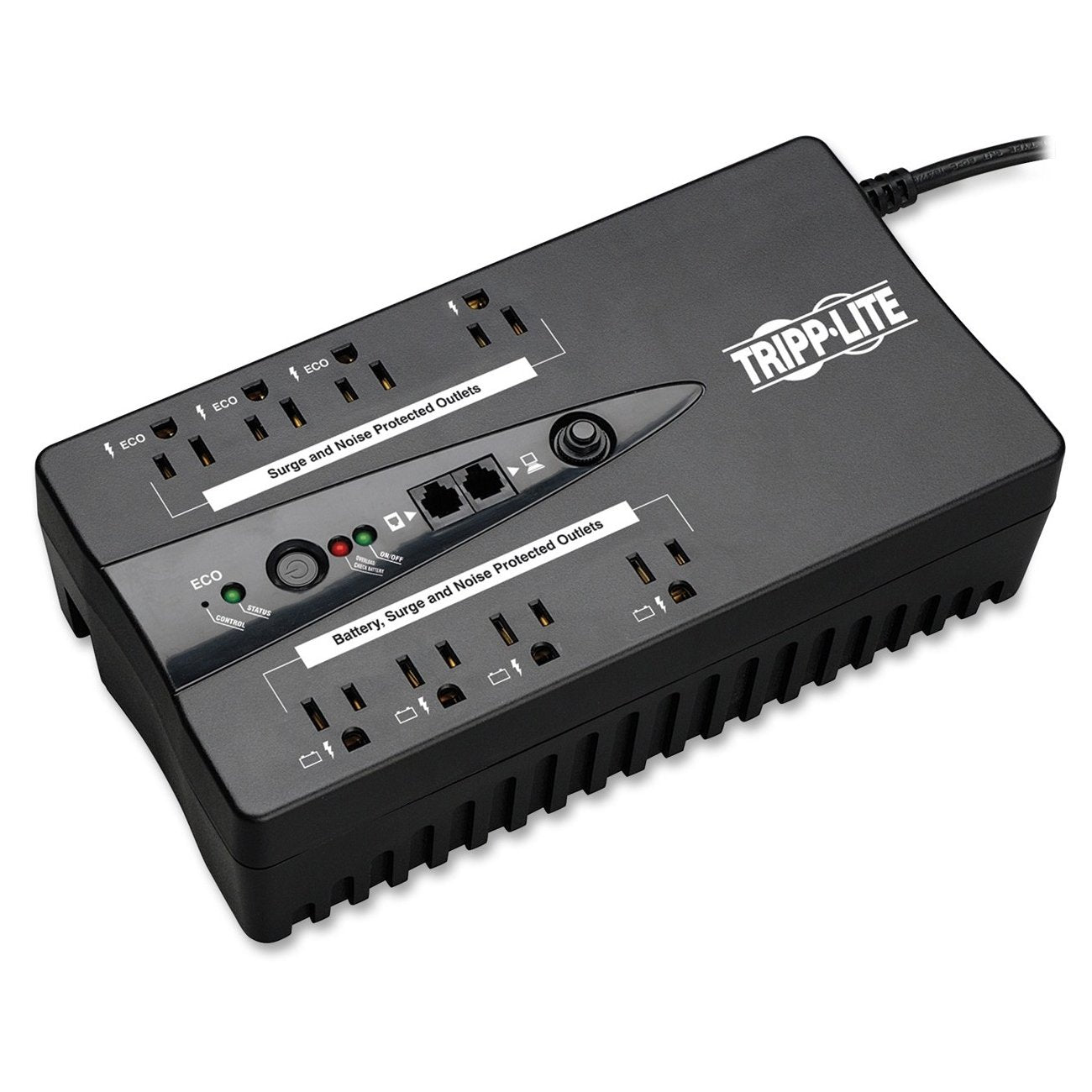 Tripp Lite Energy Saving Us550Va 120V Standby 8Out With Usb   Eco550Ups