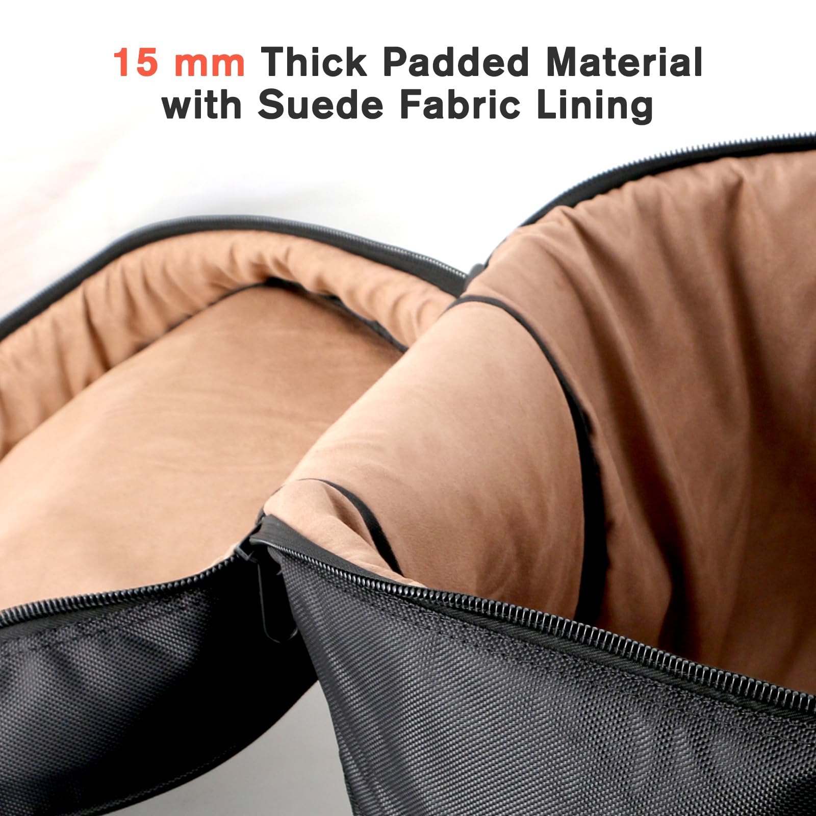 Eastrock 16'' X16'' Floor Tom Drum Bag, Tom Drum Cases 15 Mm Thick Padding For Your Drum Protection (16 * 16'' Tom)