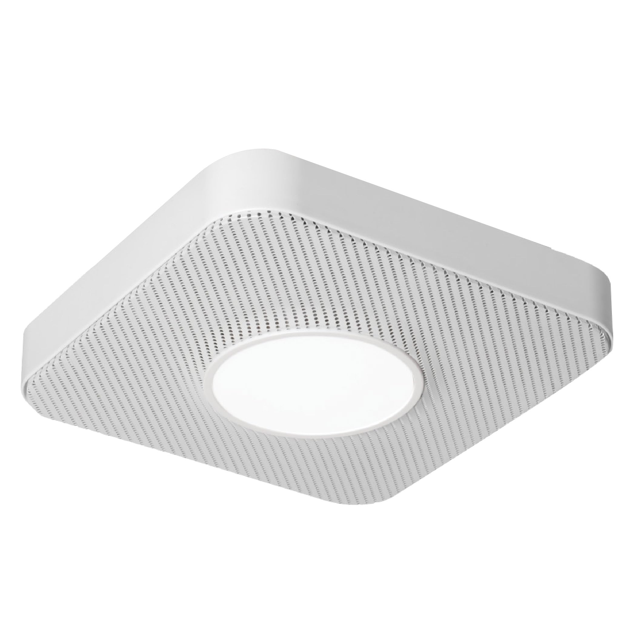 Homewerks 7130 40 Bt Dc Bathroom Fan With Light And Bluetooth Speaker 90 Cfm 1.2 Sones White Easy Install, 4000 Kelvin Cool Whit