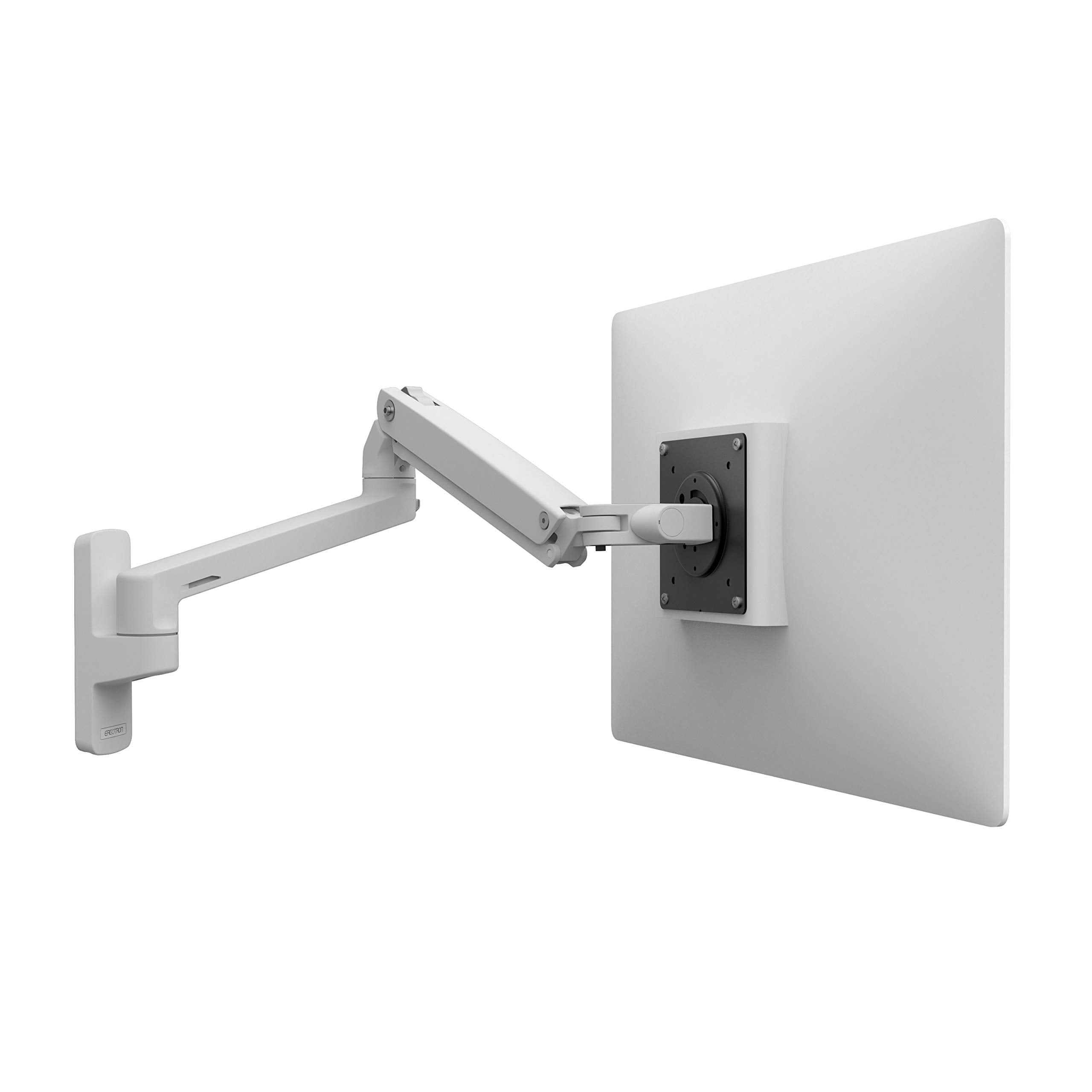Ergotron � MXV Single Monitor Arm, VESA Wall Mount � for Monitors Up to 34 Inches, 7 to 20 lbs � White