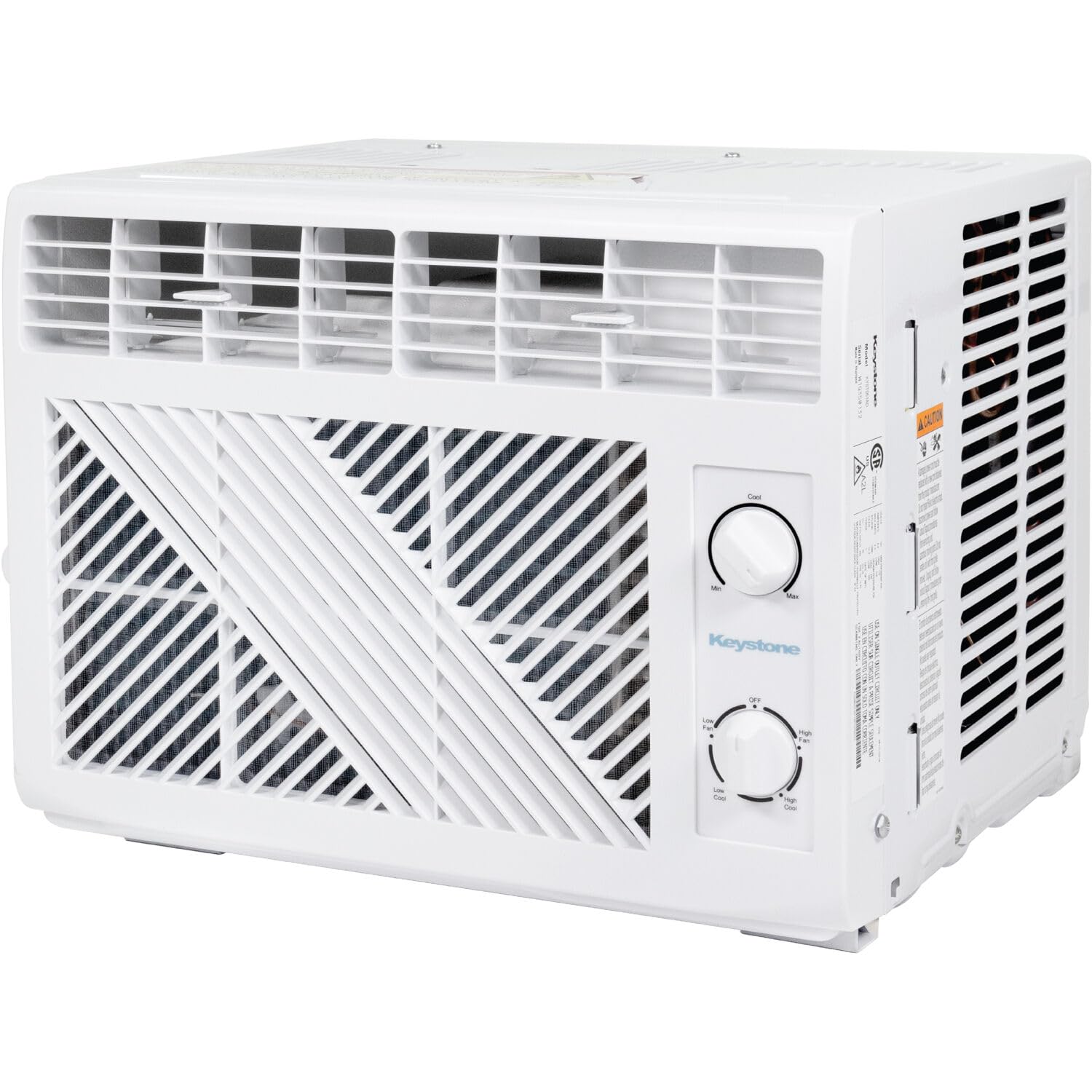 Keystone 5,050 BTU Window Mounted Air Conditioner, 115V, Window Air Conditioner for Apartment, Living Room, Bathroom and Rooms u