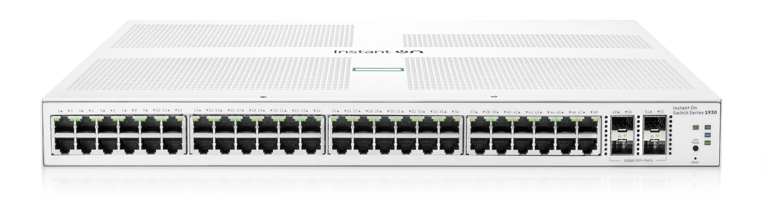Hpe Aruba Instant On 1930 48G 4Sfp/Sfp+ Switch   Switch   L2+   Managed   48 X 10/100/1000 + 4 X 1 Gigabit / 10 Gigabit Sfp+   Rack Mountable
