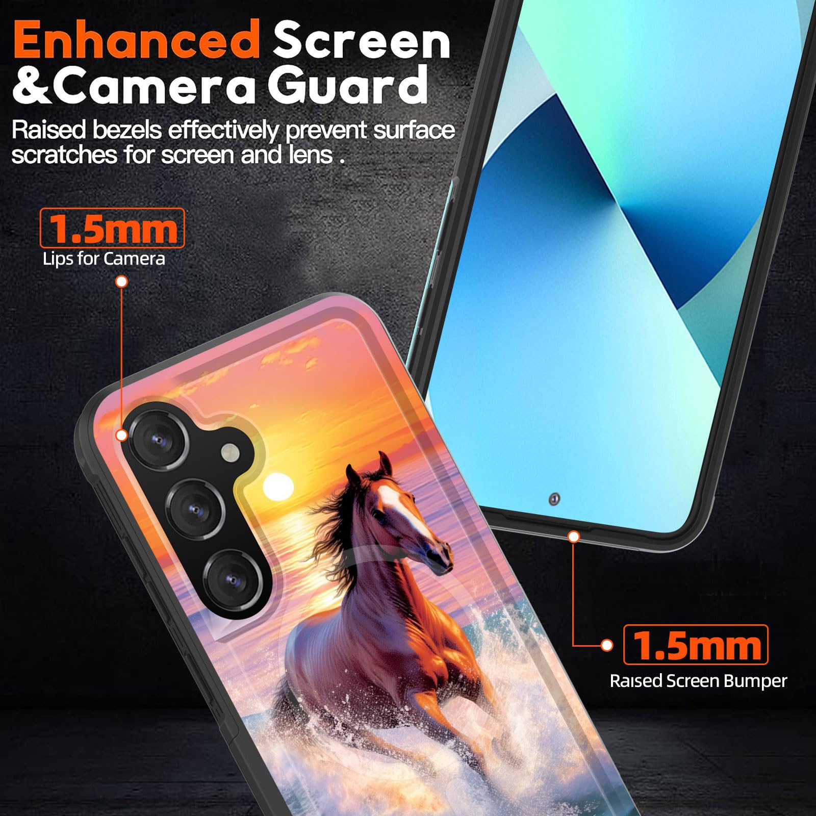 Zqlplzr Magnetic For Galaxy S24 Case,[Compatible With Magsafe] [Military Grade Drop Protection] Heavy Duty Shockproof Phone Case