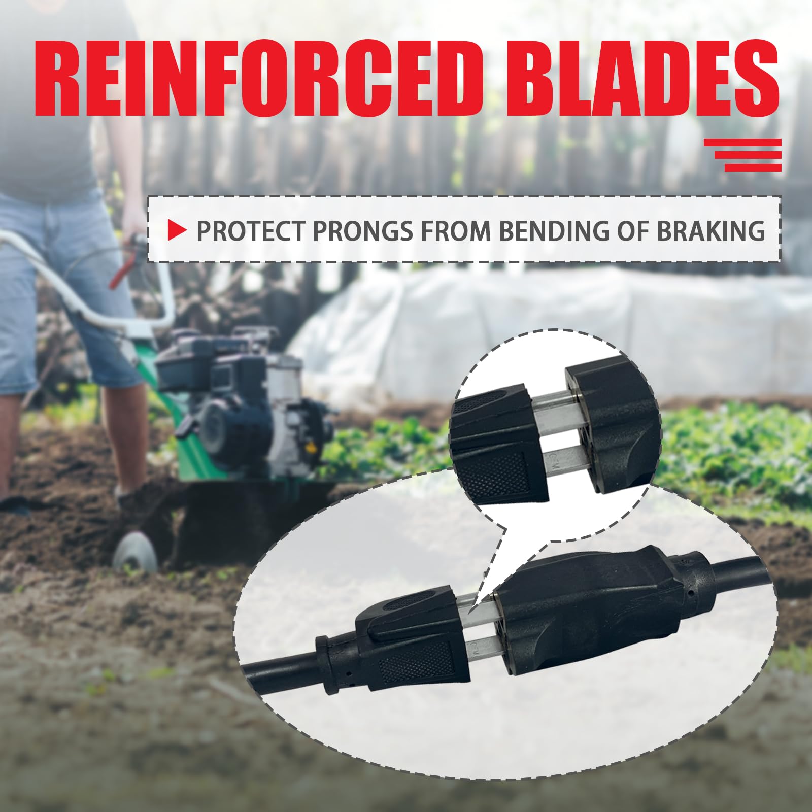 Ep 2 Pack 25Ft Black Outdoor Extension Cord, 16/3 Sjtw Heavy Duty Waterproof, 3 Prong Grounded Plug, 13A 1625W 16Awg, Cold Resis