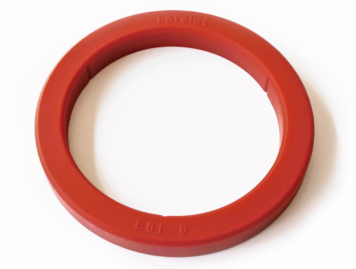 Cafelat Group Gasket E61 (Red), Silicone, E61 8Mm, Synchkg060251