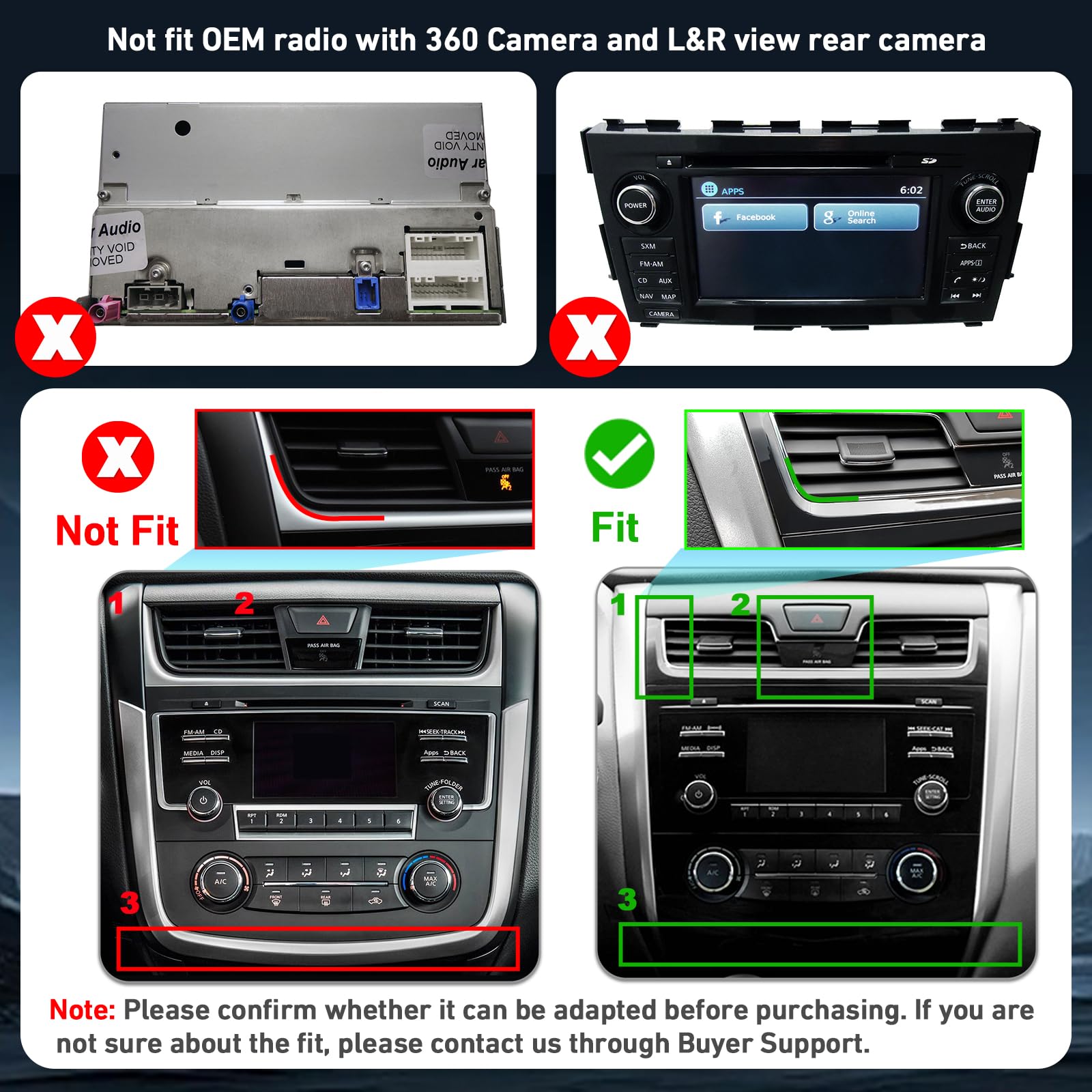 10.1 Inches Android 10 Double Din Car Stereo For Nissan Altima 2013 2015 Ips Touchscreen Screen Car Radio With Carplay & Android