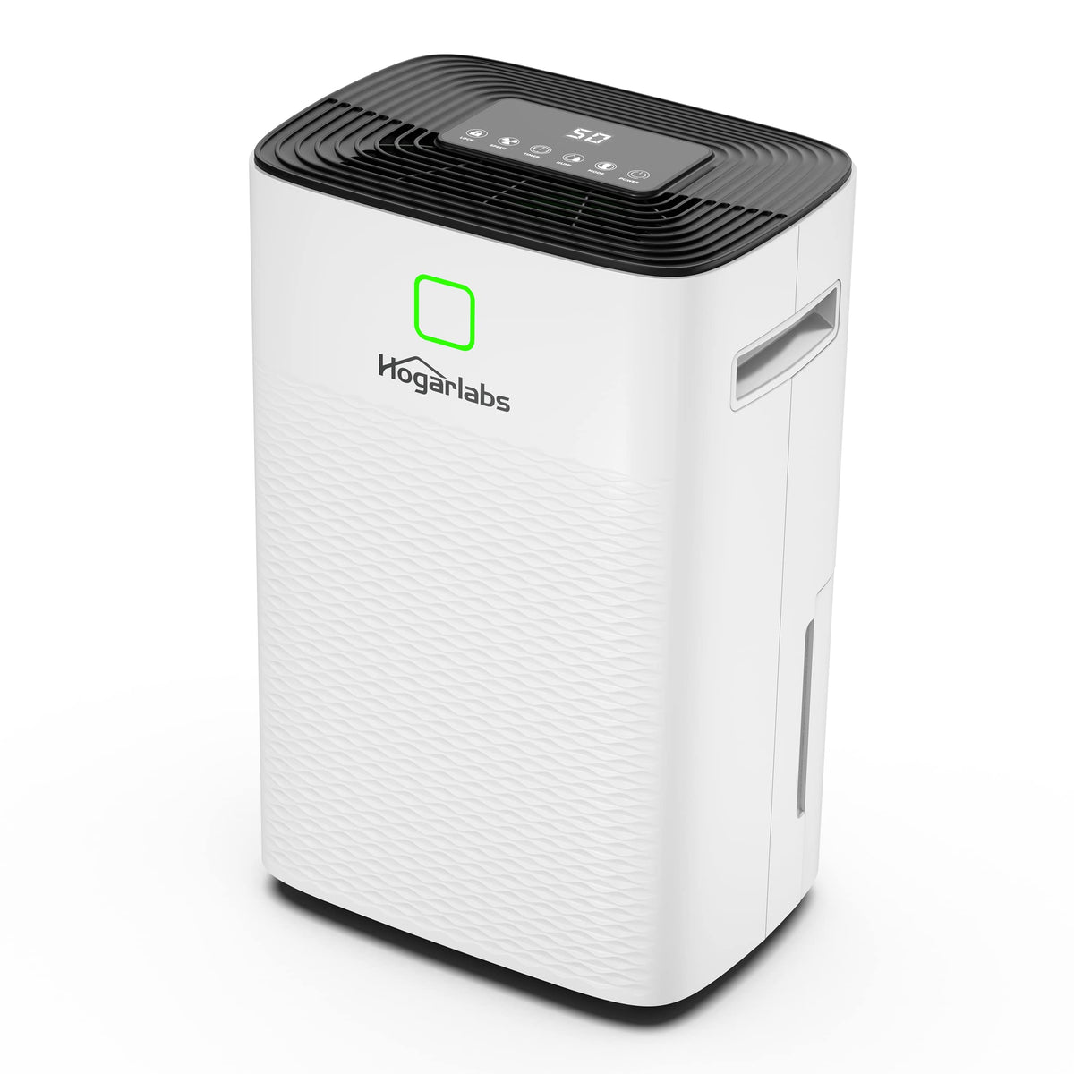 Hogarlabs 50 Pint Dehumidifiers Up To 4000 Sq Ft For Continuous Dehumidify, Home Dehumidifier With Digital Control Panel And Dra