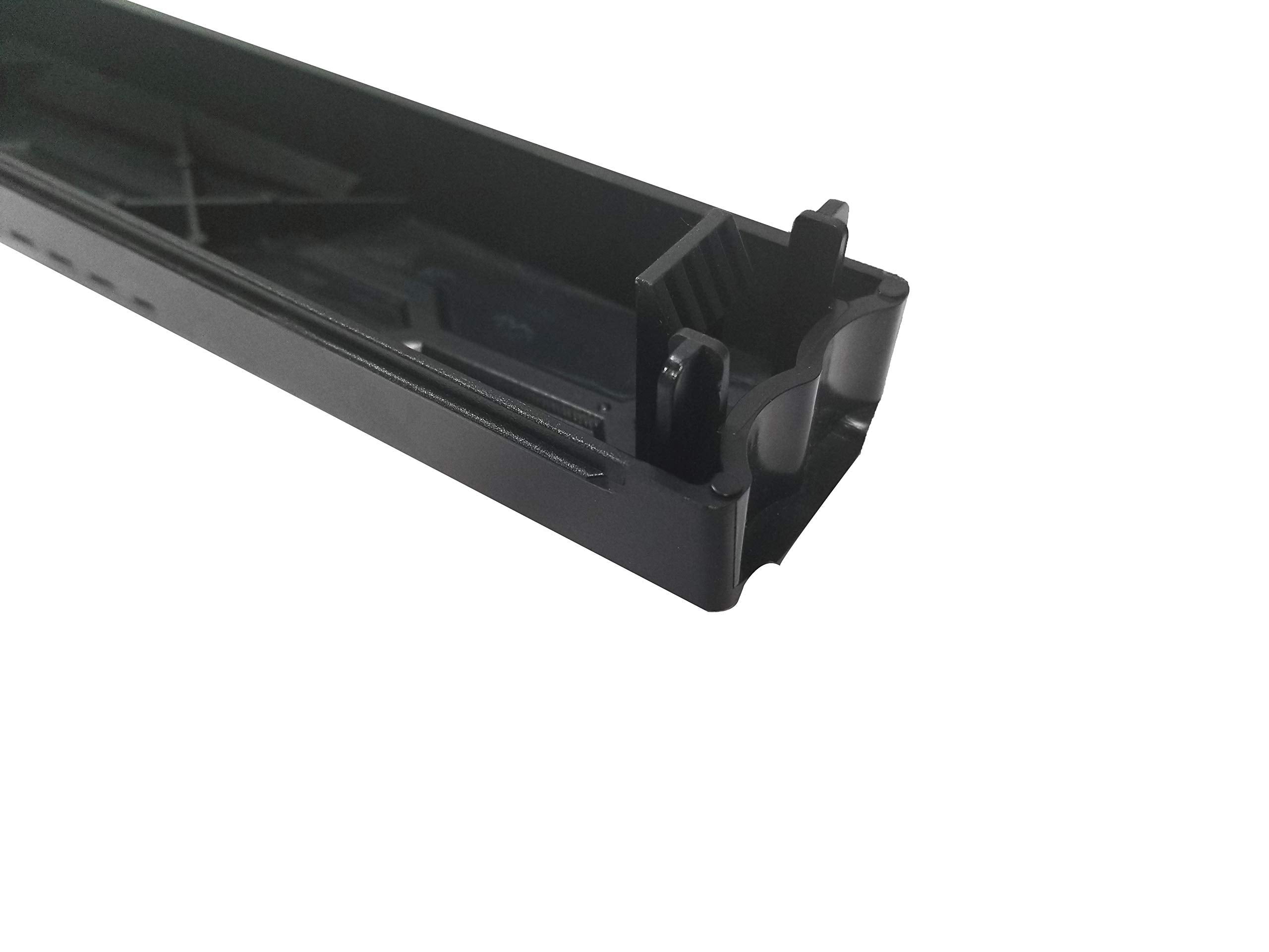 Aeons 1U Blank Rack Mount Panel 19 Inch Server Network Rack Enclosure Plastic Toolless Mounting Blanking Spacer Panel Black  10 Pack