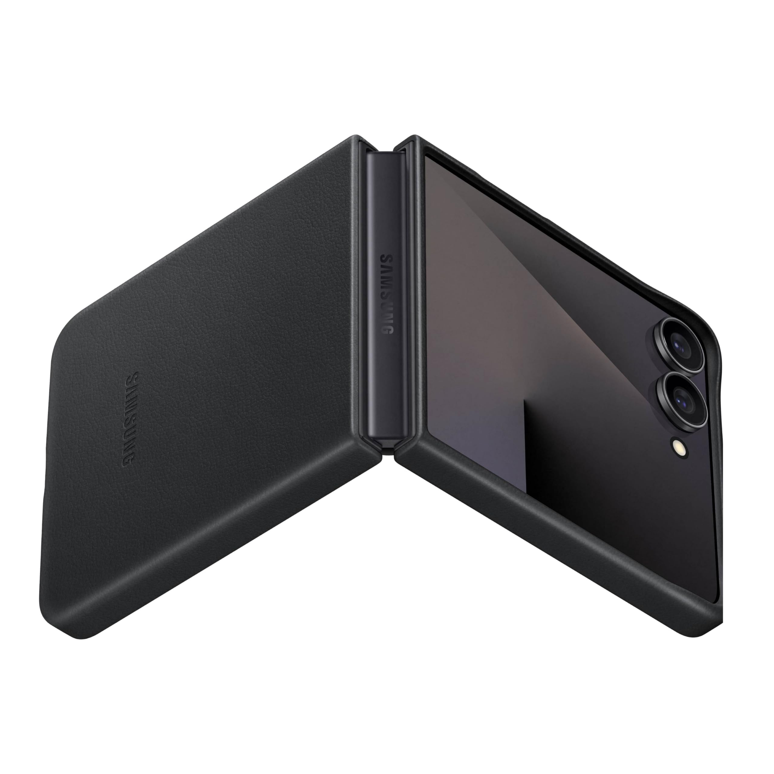 Samsung Galaxy Z Flip7 Kindsuit Phone Case, Textured Feel, Protective Cover, Soft Inner Lining, Us Version, Black