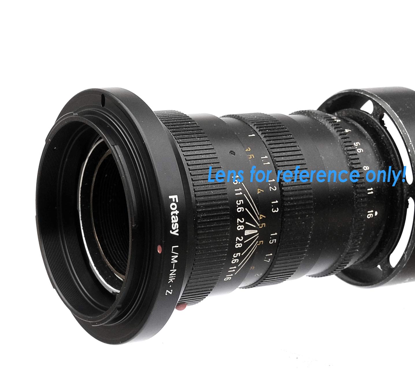 Fotasy Leica M Lens To Nikkor Z Mount Adapter, Leica M To Z Adapter, Lm Z Adapter, Copper, Infinity Focus,Compatible With Nikon