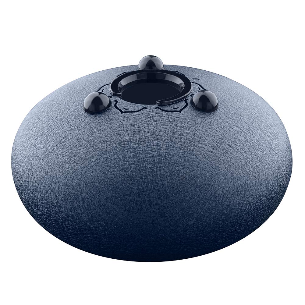 Yinama Steel Tongue Drum Percussion Instrument 11 Notes 12 Inches Dark Blue