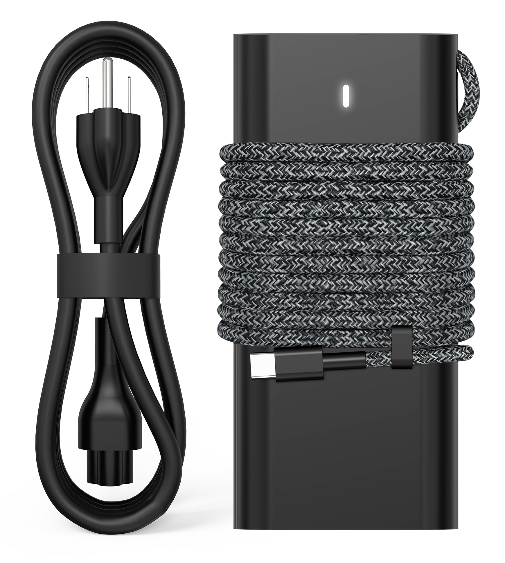 2025 Newest Slim 65W 60W Usb C Laptop Charger Replacement For Dell Latitude Xps Chromebook Computer Fast Charging Type C Ac Adapter Power Cord Supply