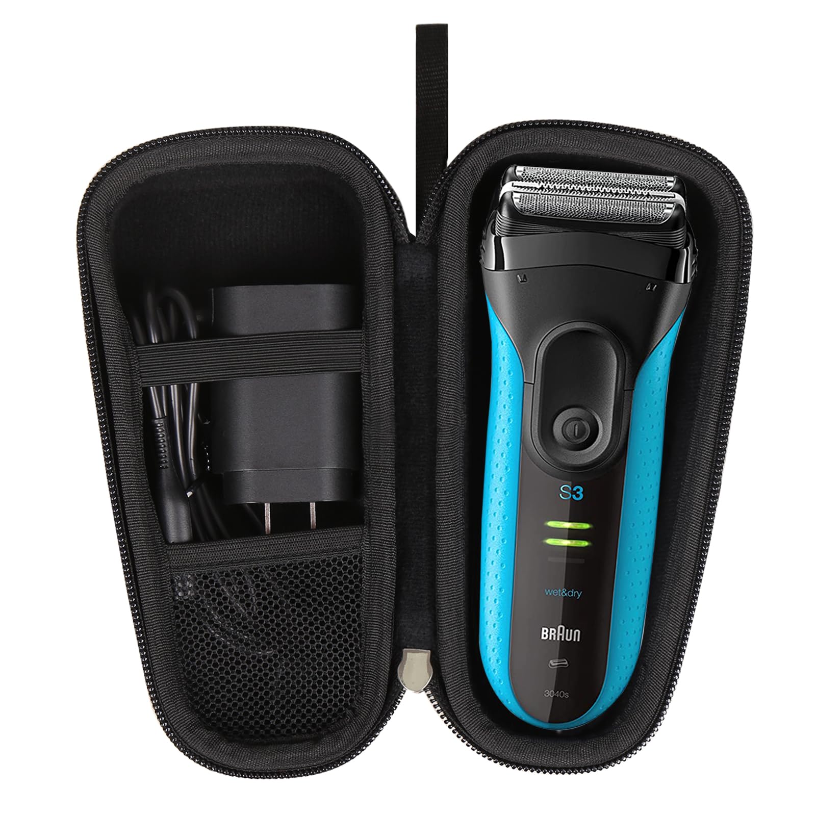 Aproca Portable Storage Travel Case, Fit for Braun Electric Series 3 Razor Wet & Dry Foil Shaver and Accessories