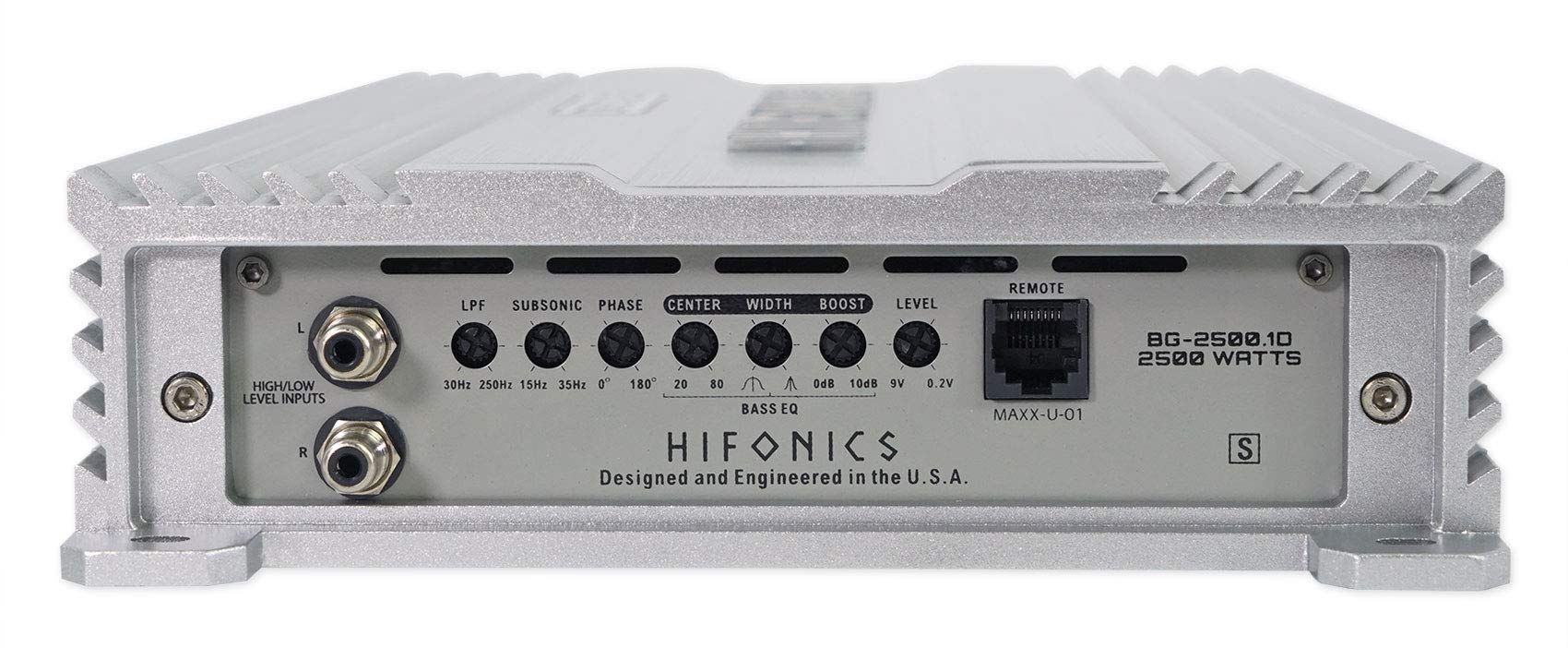 Hifonics BG-2500.1D Monoblock Amplifier - 2500 Watt Car Audio Sound System