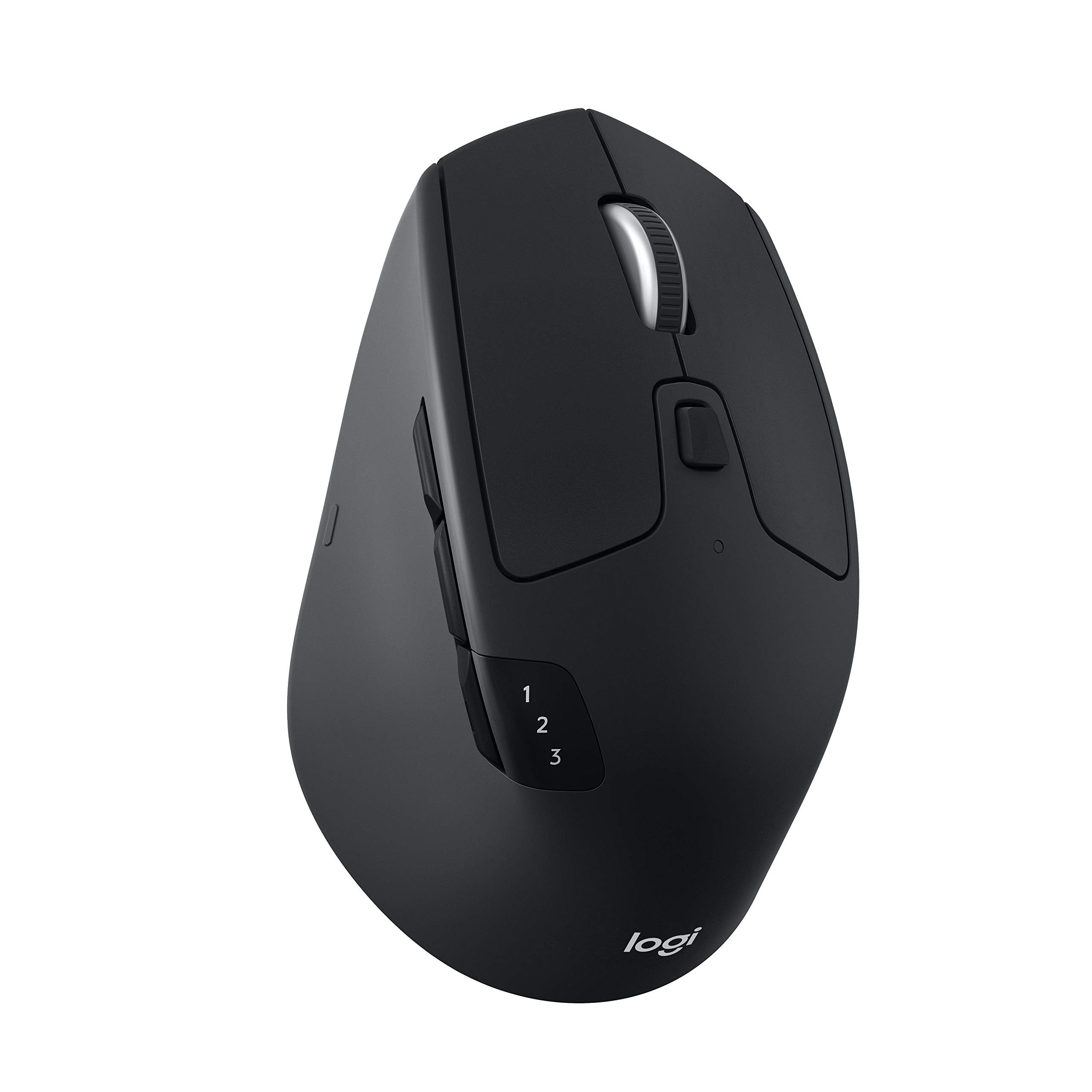 Logitech M720 Triathalon Multi-Device Wireless Mouse, Black