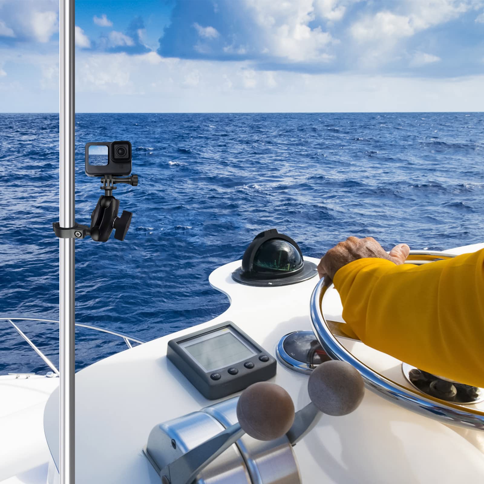 1 Inch Ball Mount Connecting Arm Compatible With Ram Mount Suitable For Cars, Motorcycles, Bicycles Phone Holder(S L601215)