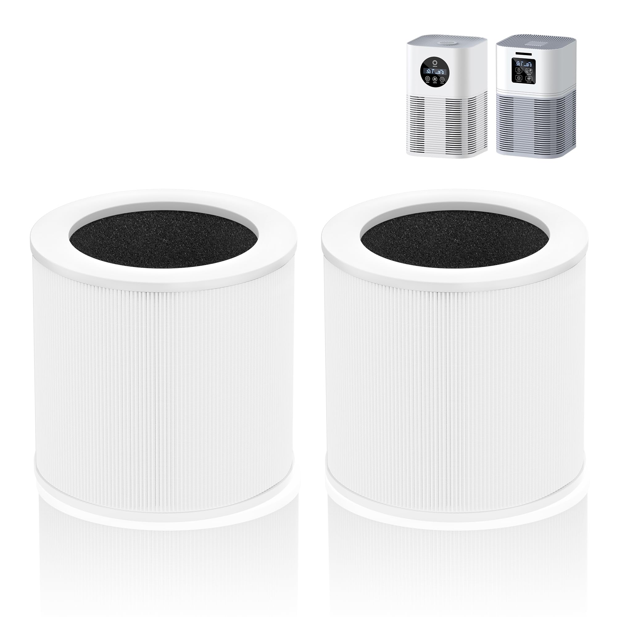 A1 Replacement Filter Compatible With Vewior Air Purifier Hqsc 50, Hqkj 80, Ameifu Ap01W, Koios Hqkj 50 Air Pur Ifier, 3 In 1 H1