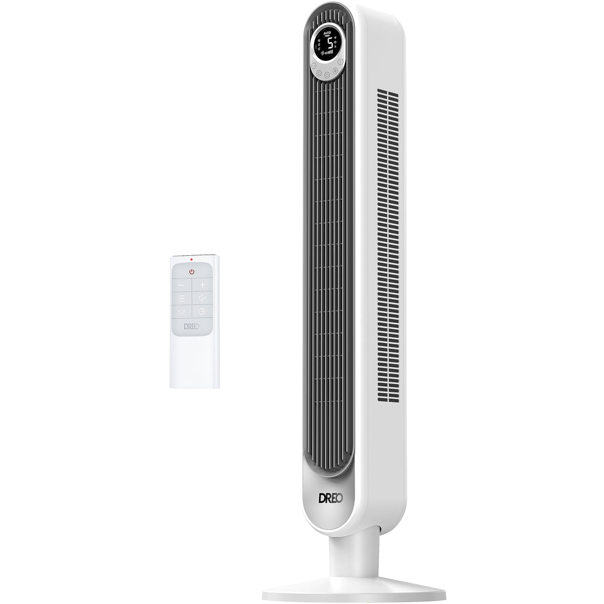 Dreo Tower Fan 42 Inch, Cruiser Pro T1 Quiet Oscillating Bladeless Fan With Remote, 6 Speeds, 4 Modes, Led Display, 12H Timer, W